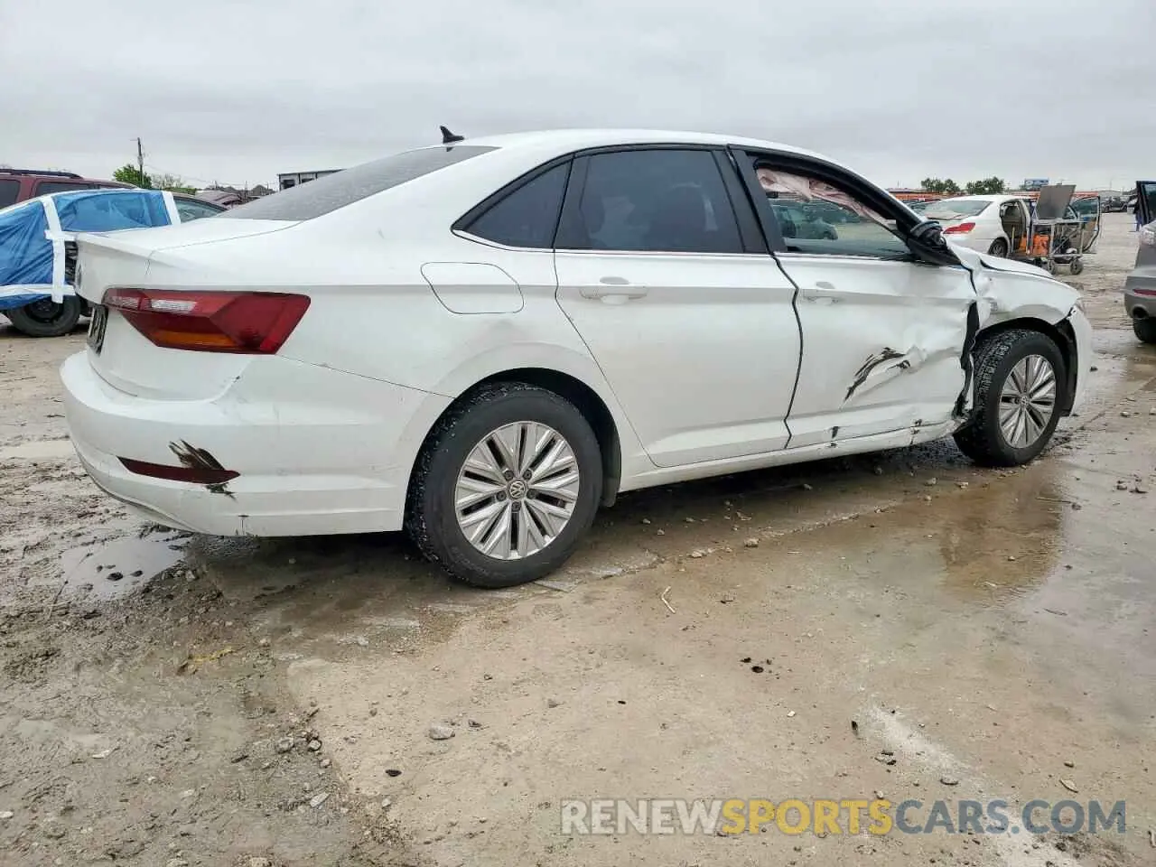 3 Photograph of a damaged car 3VWCB7BU3KM199641 VOLKSWAGEN JETTA 2019