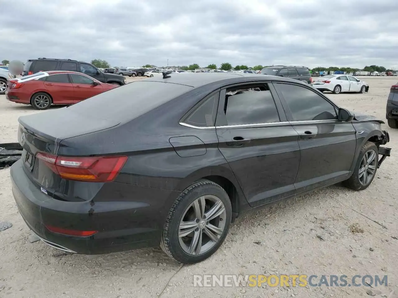 3 Photograph of a damaged car 3VWCB7BU3KM200710 VOLKSWAGEN JETTA 2019