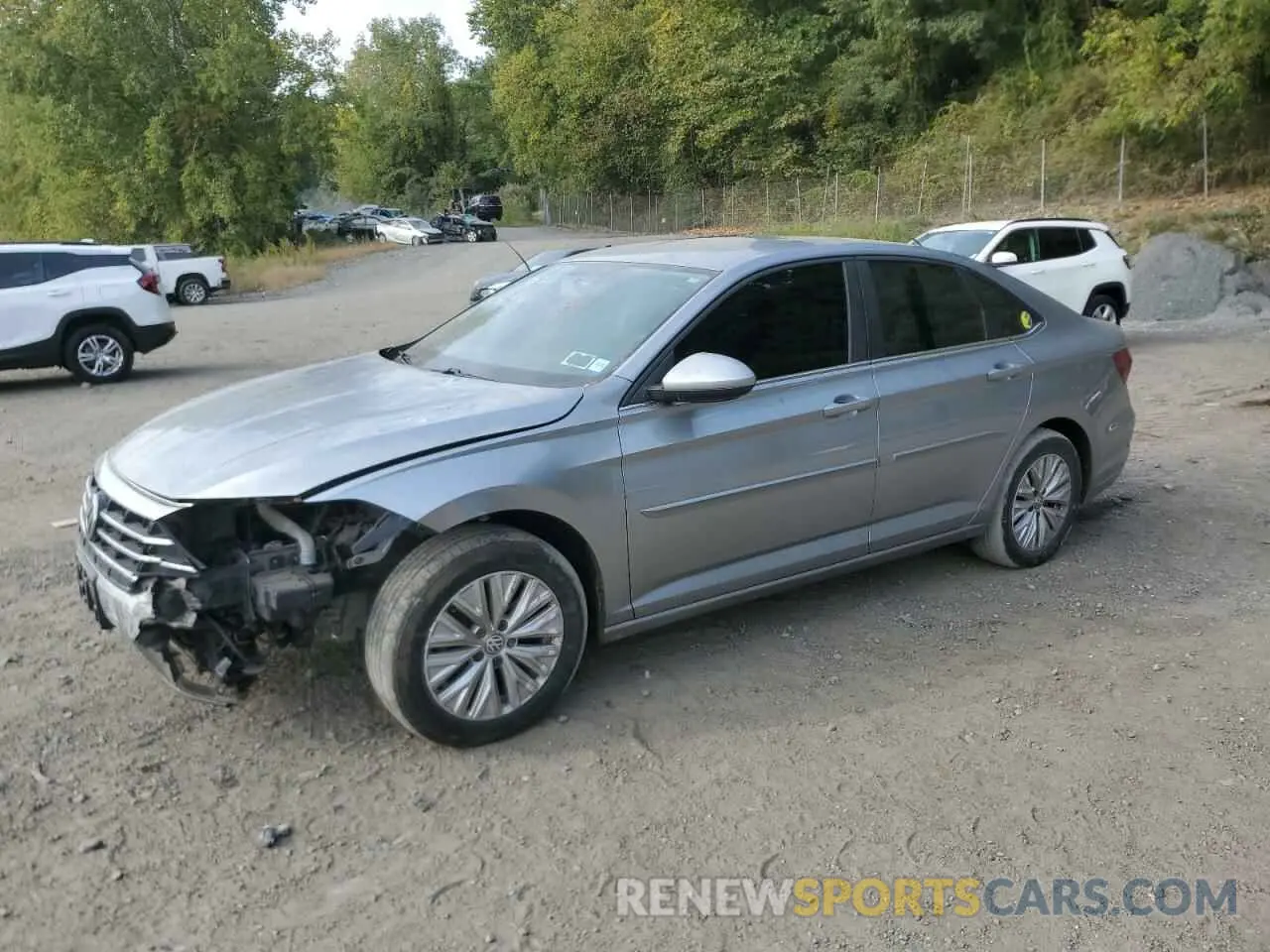 1 Photograph of a damaged car 3VWCB7BU3KM270241 VOLKSWAGEN JETTA 2019