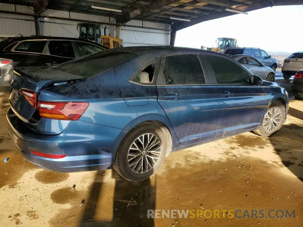 3 Photograph of a damaged car 3VWCB7BU4KM159407 VOLKSWAGEN JETTA 2019