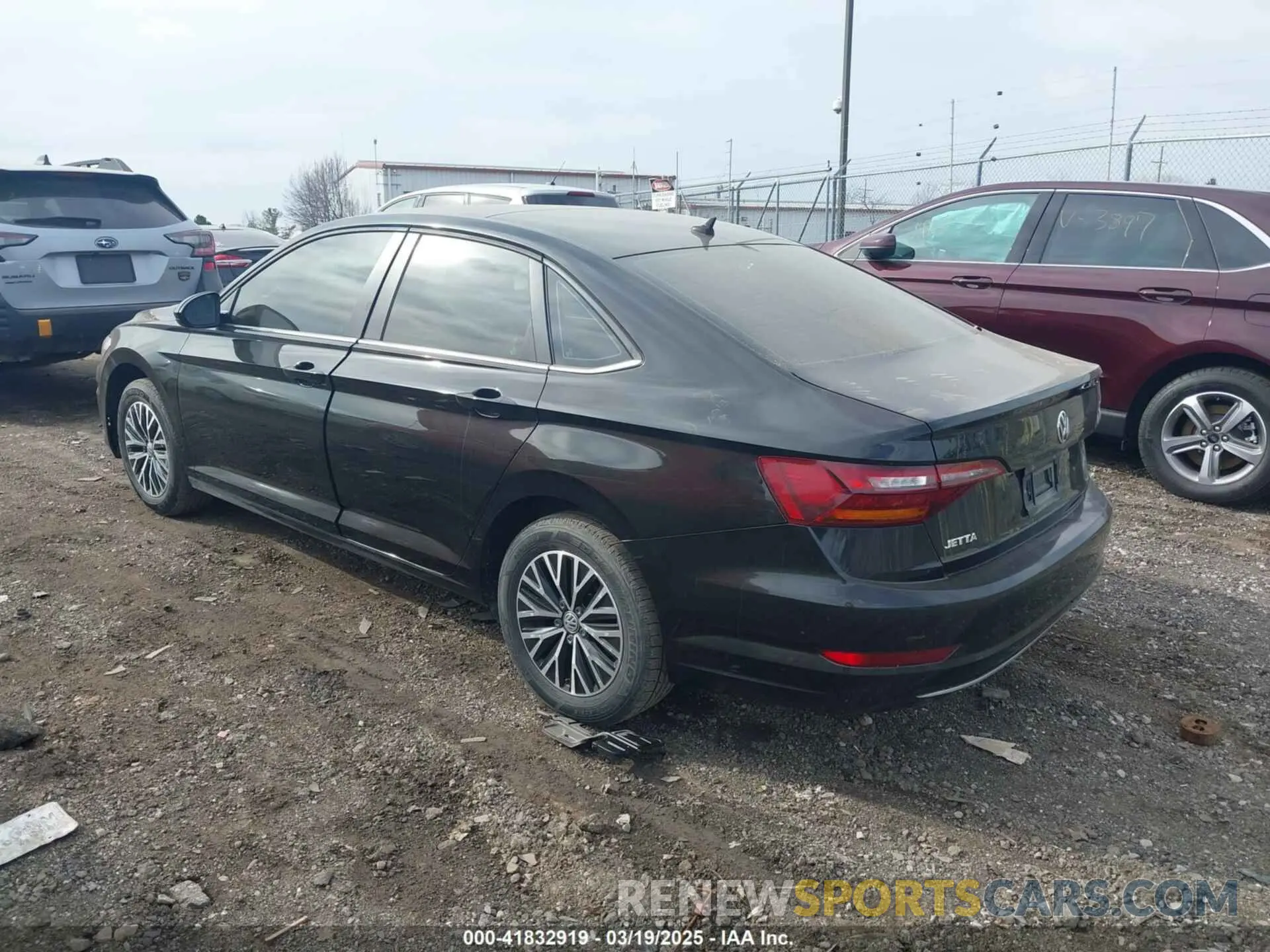 3 Photograph of a damaged car 3VWCB7BU4KM185540 VOLKSWAGEN JETTA 2019