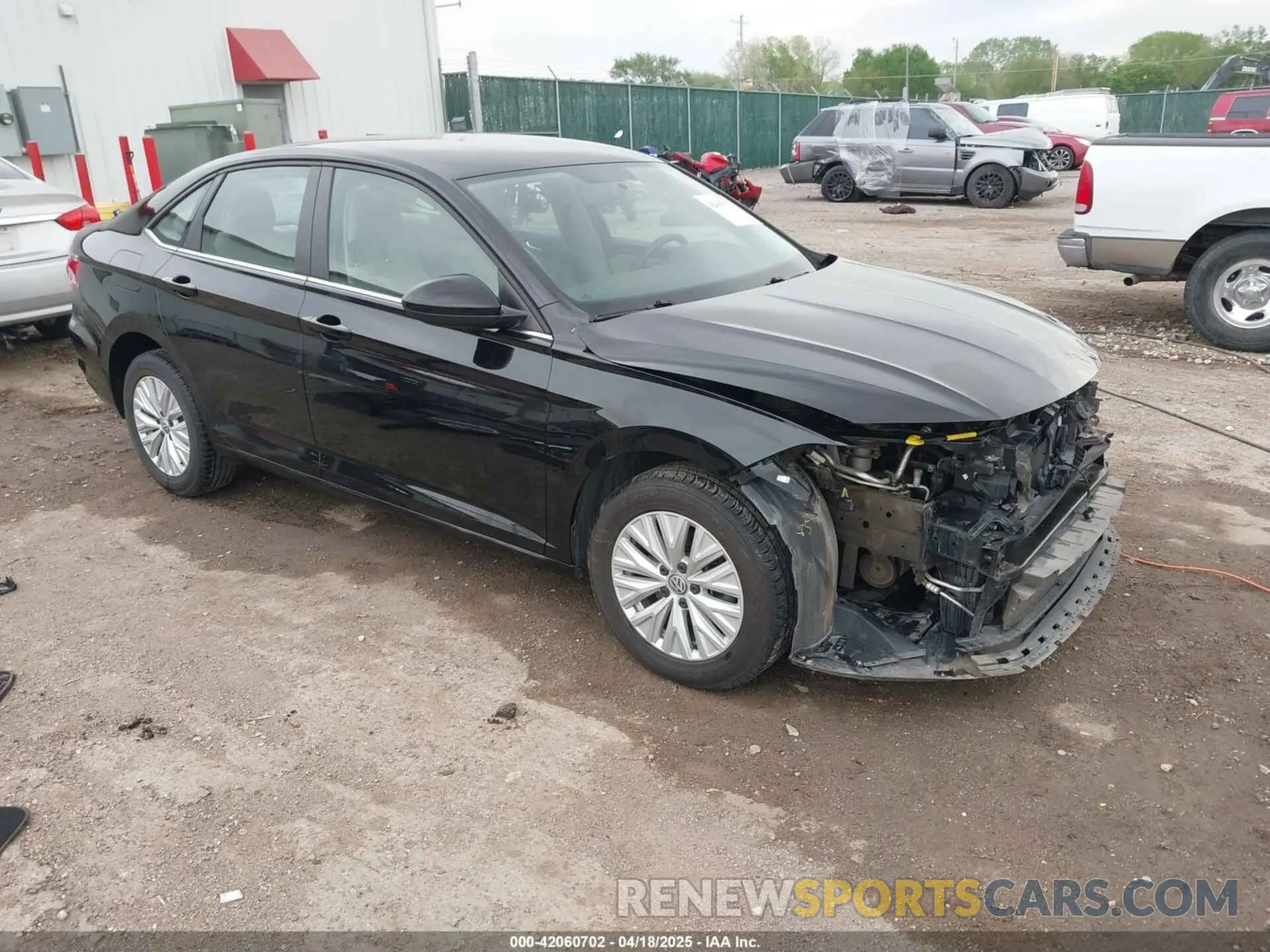 1 Photograph of a damaged car 3VWCB7BU4KM214776 VOLKSWAGEN JETTA 2019