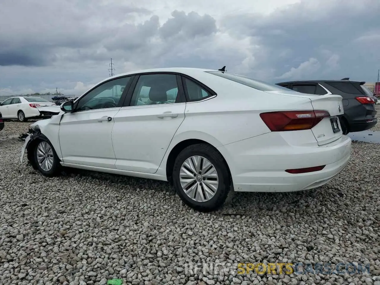 2 Photograph of a damaged car 3VWCB7BU5KM130272 VOLKSWAGEN JETTA 2019