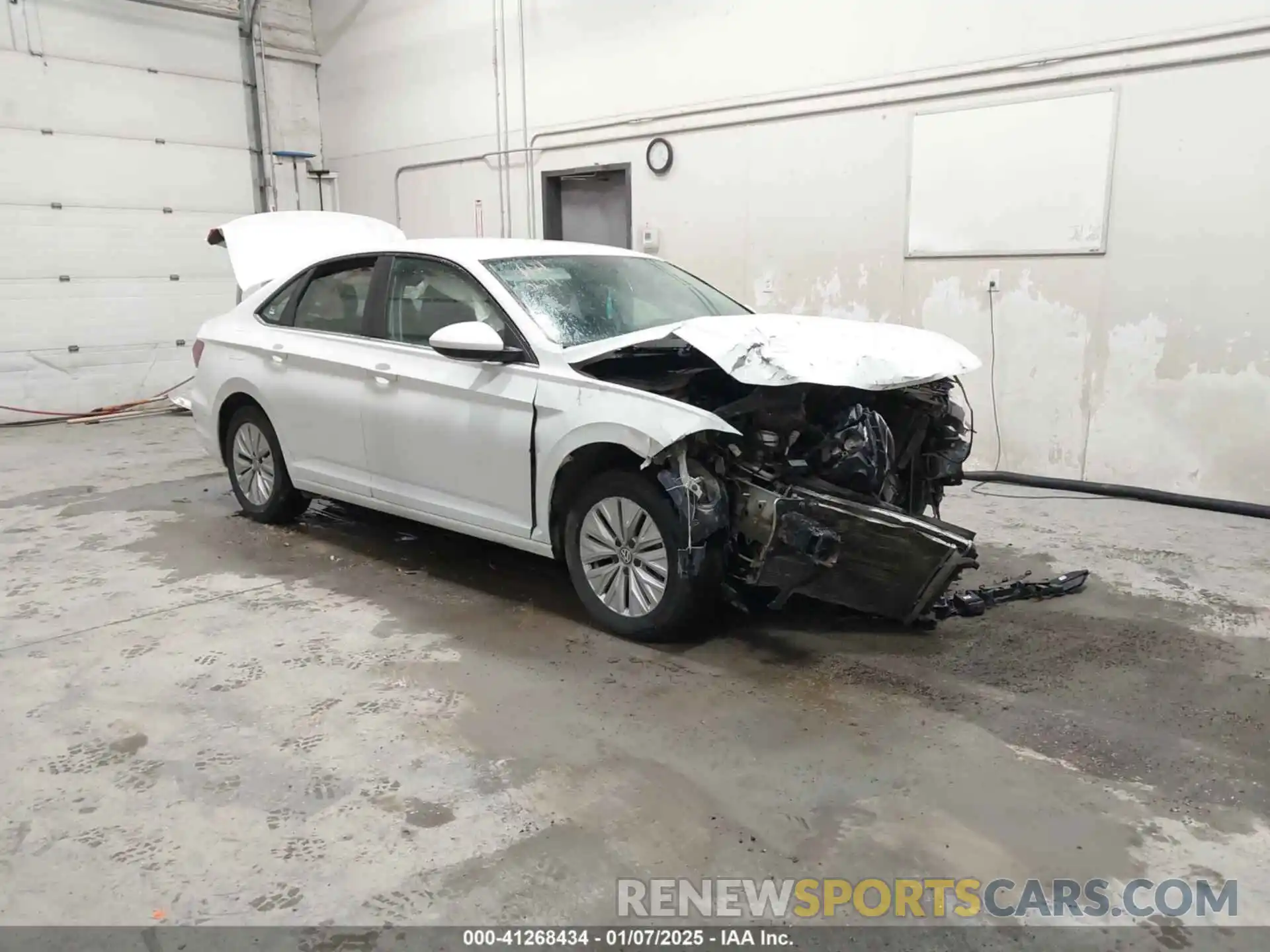 1 Photograph of a damaged car 3VWCB7BU5KM174062 VOLKSWAGEN JETTA 2019