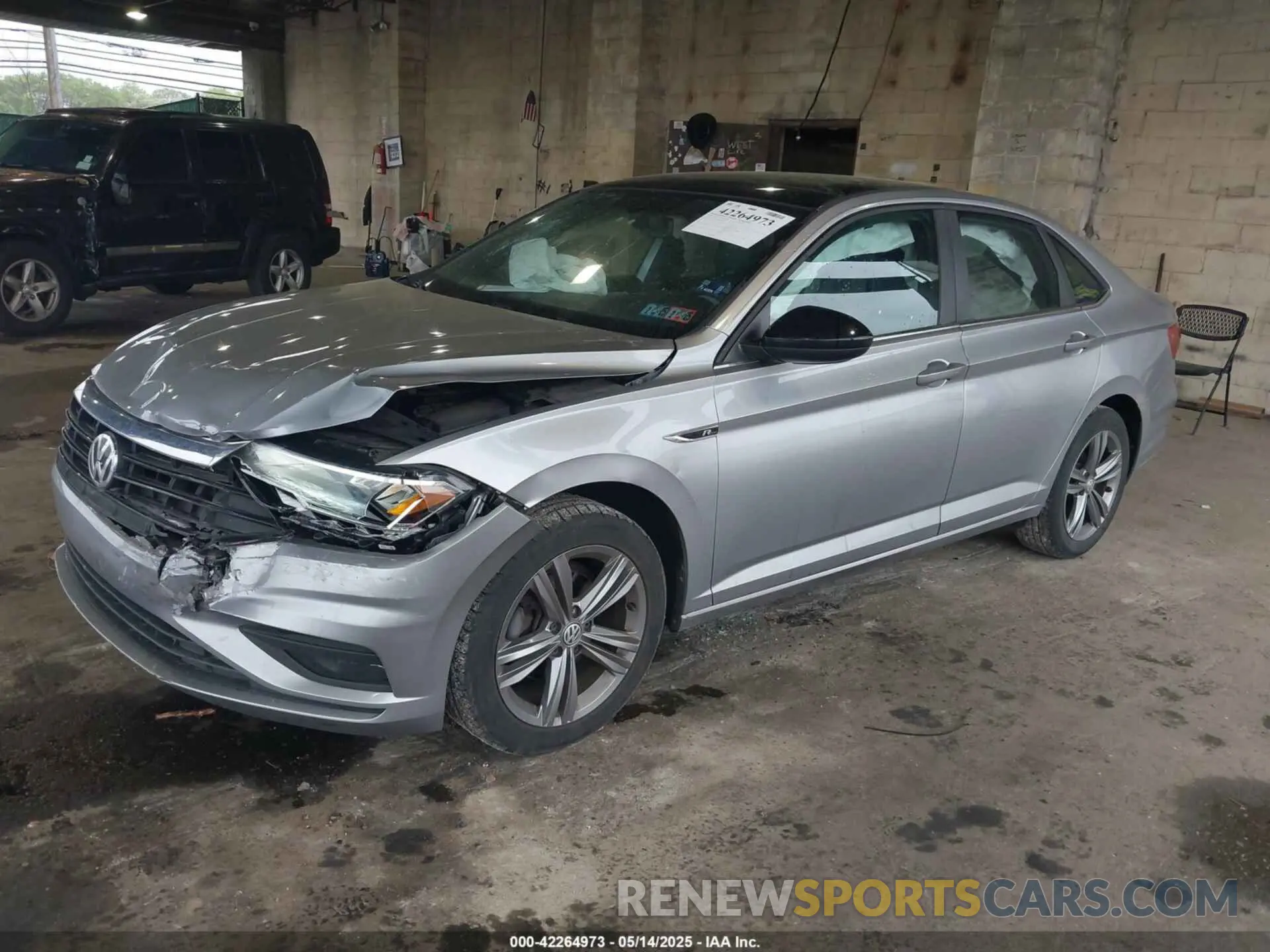 2 Photograph of a damaged car 3VWCB7BU5KM196630 VOLKSWAGEN JETTA 2019