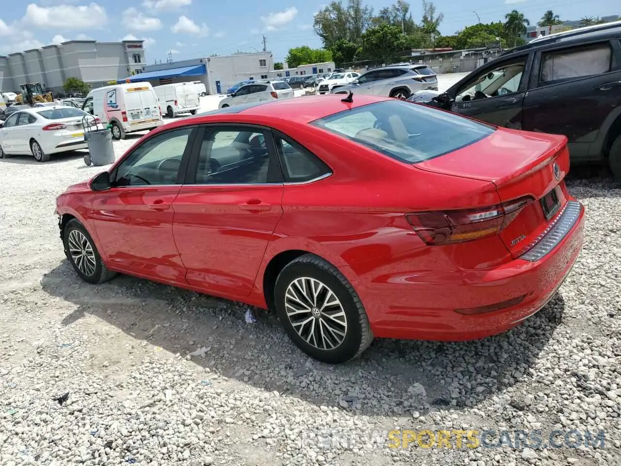 2 Photograph of a damaged car 3VWCB7BU5KM211207 VOLKSWAGEN JETTA 2019