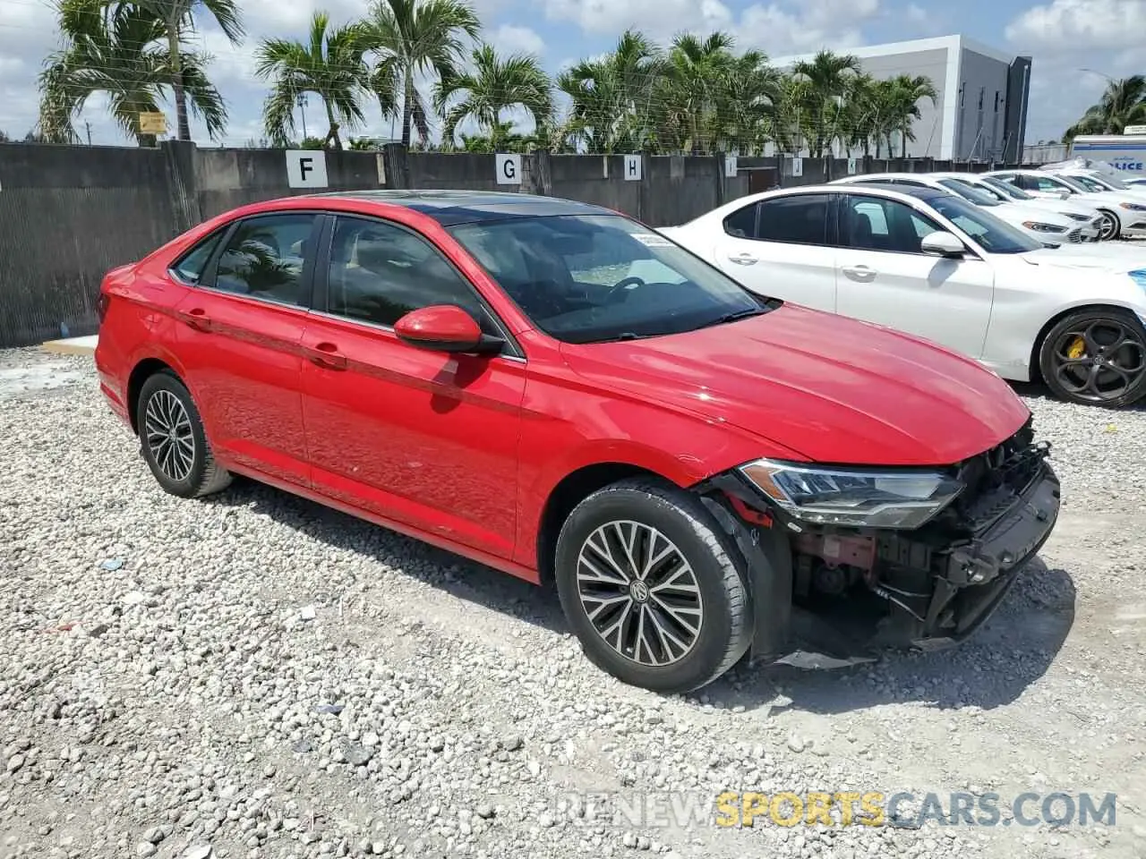 4 Photograph of a damaged car 3VWCB7BU5KM211207 VOLKSWAGEN JETTA 2019