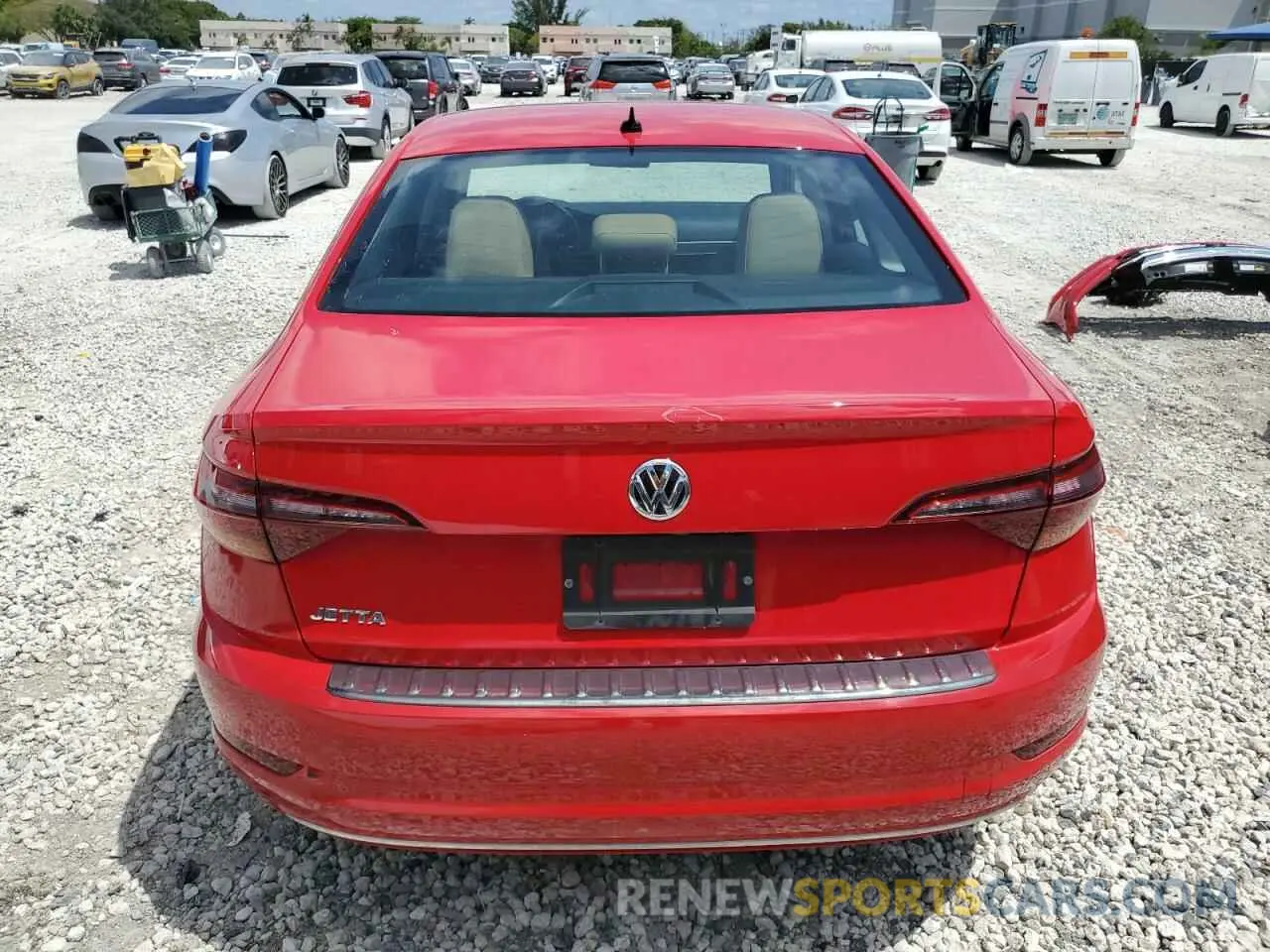 6 Photograph of a damaged car 3VWCB7BU5KM211207 VOLKSWAGEN JETTA 2019