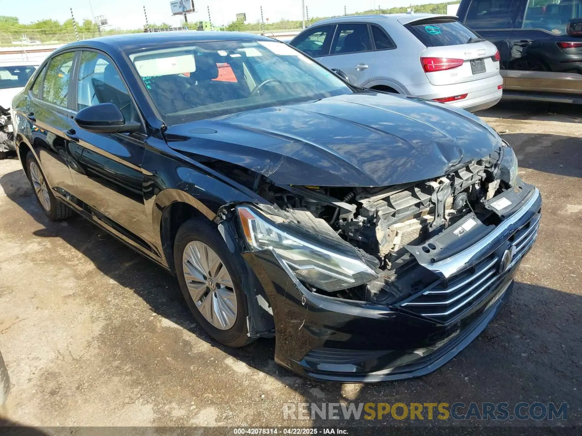 1 Photograph of a damaged car 3VWCB7BU5KM214639 VOLKSWAGEN JETTA 2019