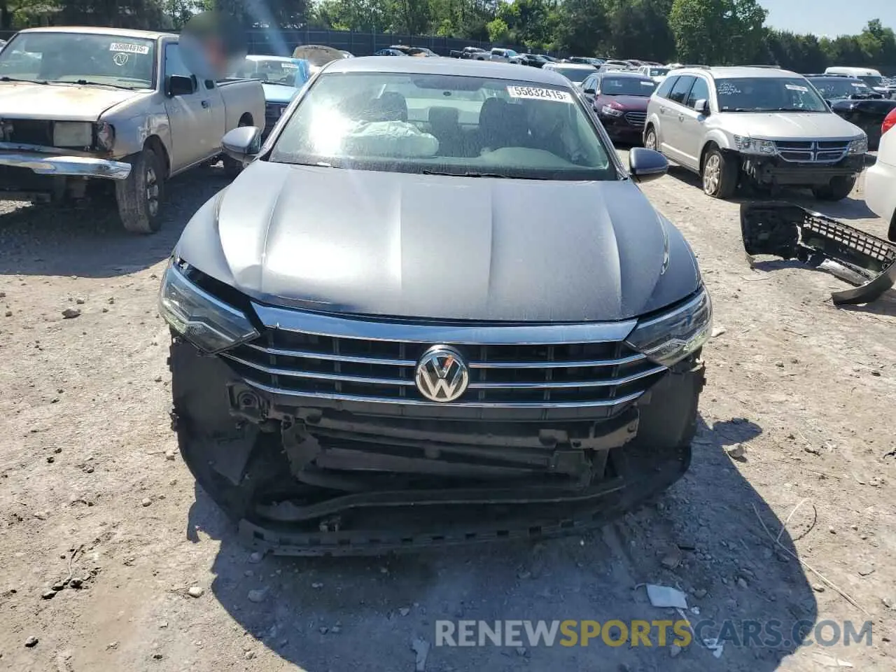 5 Photograph of a damaged car 3VWCB7BU5KM243655 VOLKSWAGEN JETTA 2019