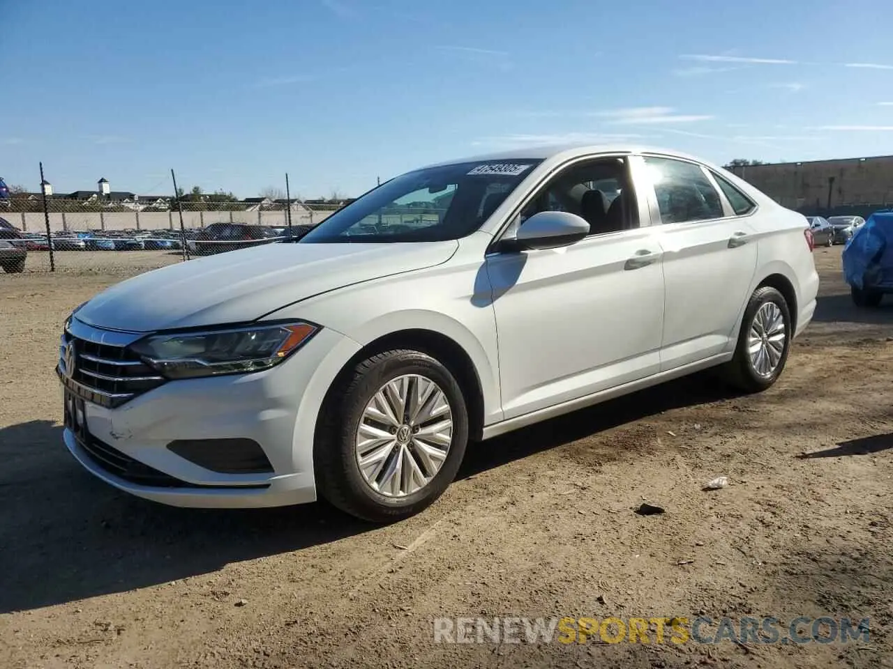 1 Photograph of a damaged car 3VWCB7BU5KM267843 VOLKSWAGEN JETTA 2019