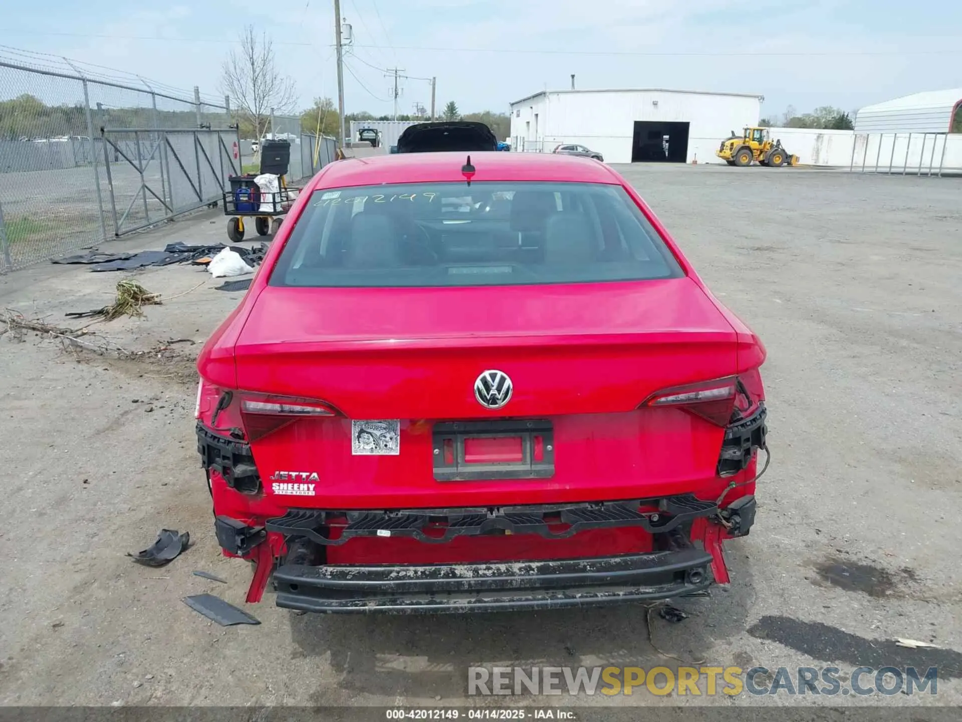 16 Photograph of a damaged car 3VWCB7BU6KM158050 VOLKSWAGEN JETTA 2019