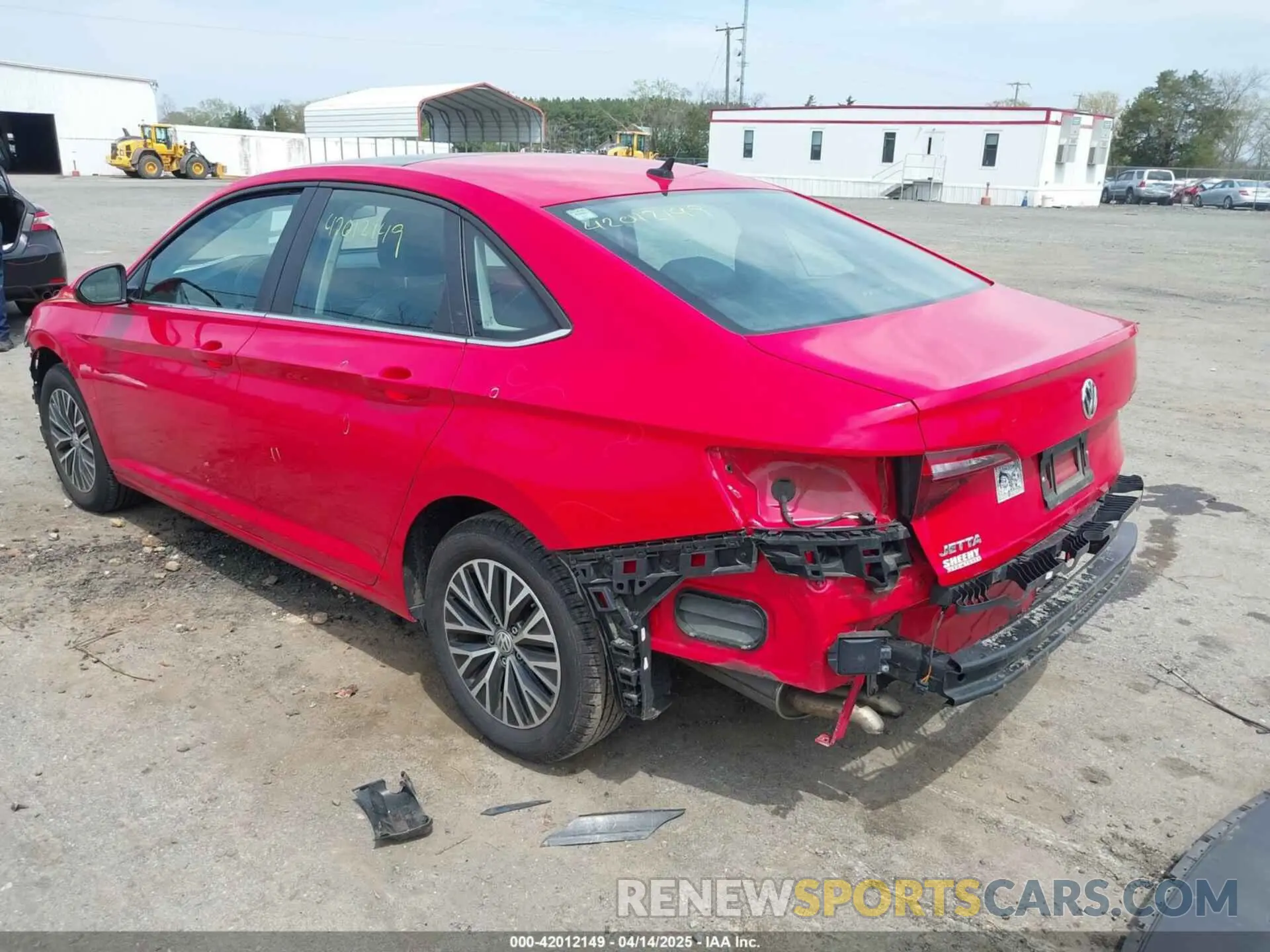 3 Photograph of a damaged car 3VWCB7BU6KM158050 VOLKSWAGEN JETTA 2019
