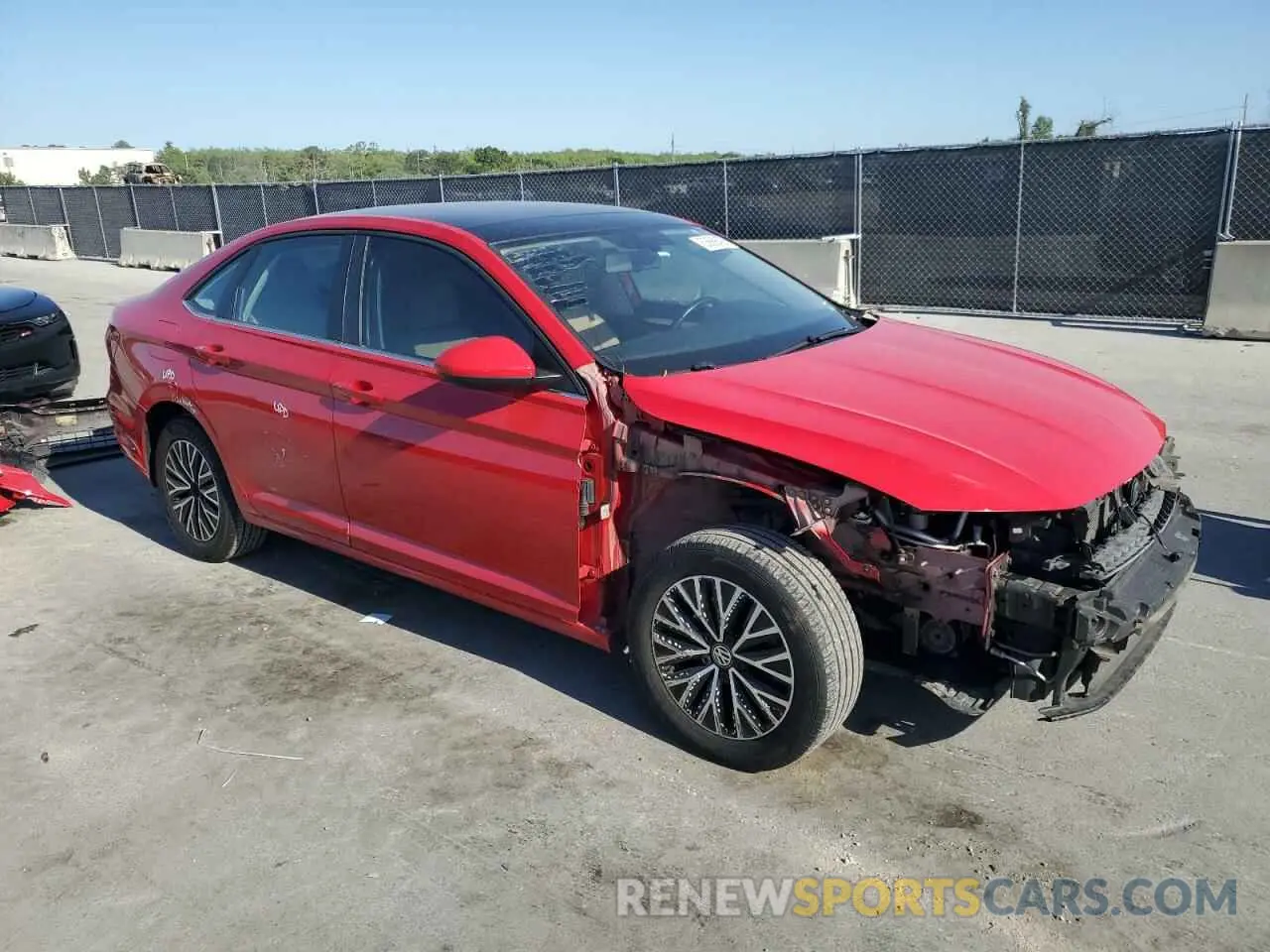 4 Photograph of a damaged car 3VWCB7BU6KM158100 VOLKSWAGEN JETTA 2019