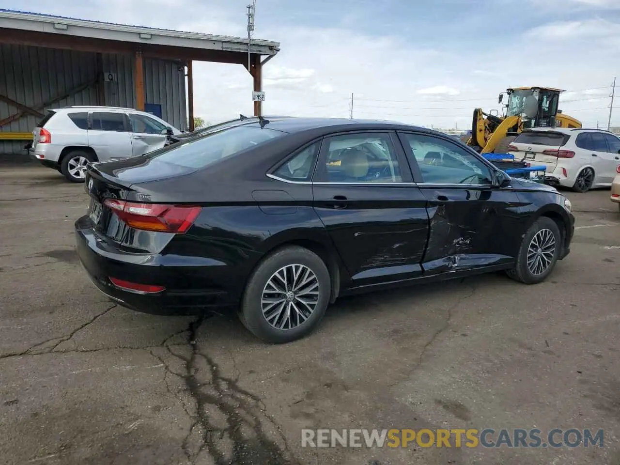 3 Photograph of a damaged car 3VWCB7BU6KM183384 VOLKSWAGEN JETTA 2019