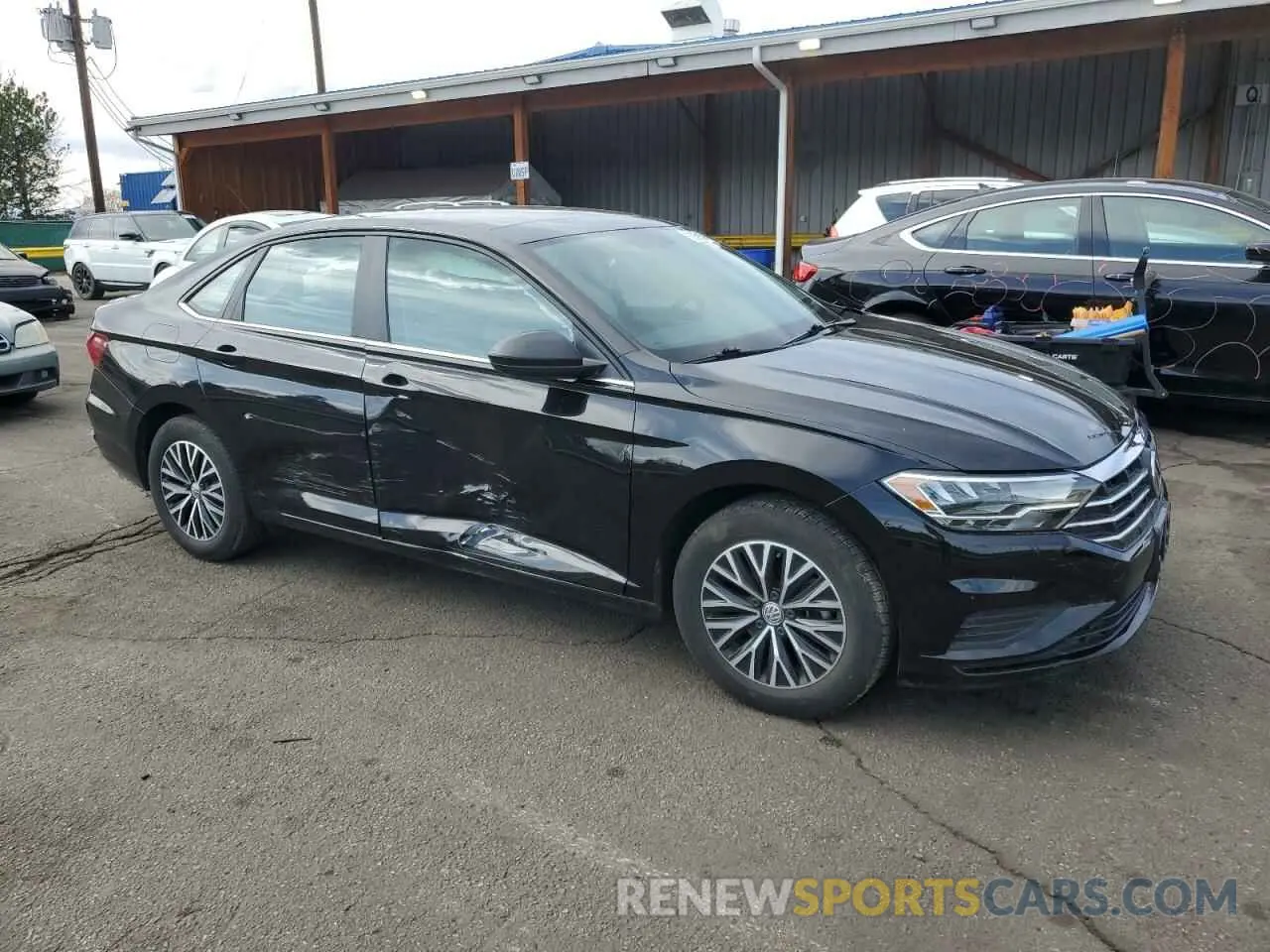 4 Photograph of a damaged car 3VWCB7BU6KM183384 VOLKSWAGEN JETTA 2019