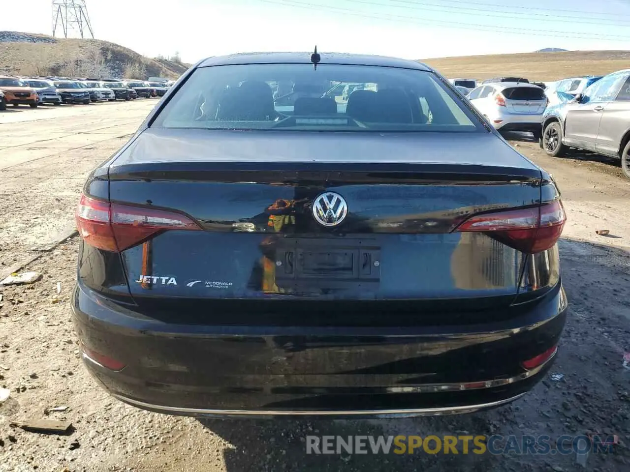 6 Photograph of a damaged car 3VWCB7BU6KM213208 VOLKSWAGEN JETTA 2019