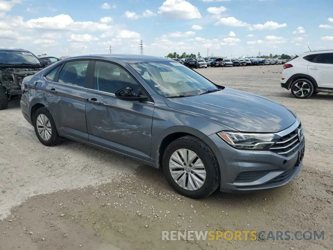 4 Photograph of a damaged car 3VWCB7BU6KM219039 VOLKSWAGEN JETTA 2019