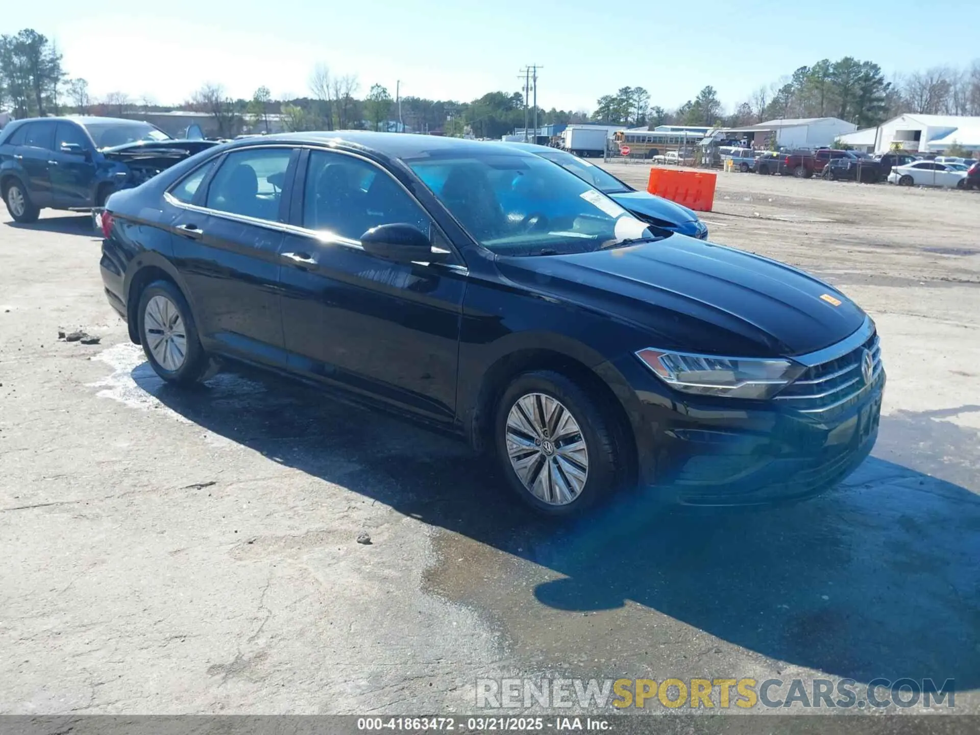 1 Photograph of a damaged car 3VWCB7BU6KM221776 VOLKSWAGEN JETTA 2019