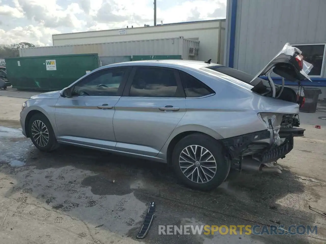 2 Photograph of a damaged car 3VWCB7BU6KM225178 VOLKSWAGEN JETTA 2019