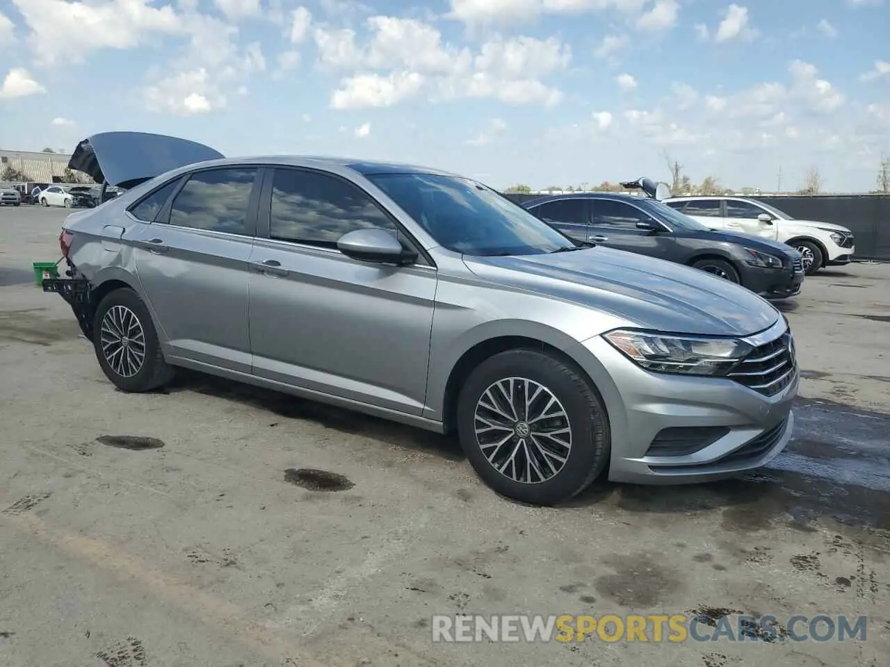 4 Photograph of a damaged car 3VWCB7BU6KM225178 VOLKSWAGEN JETTA 2019