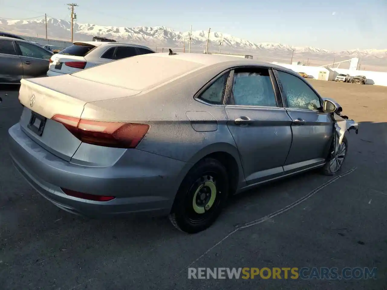 3 Photograph of a damaged car 3VWCB7BU6KM245754 VOLKSWAGEN JETTA 2019