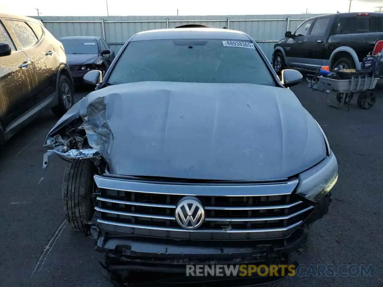 5 Photograph of a damaged car 3VWCB7BU6KM245754 VOLKSWAGEN JETTA 2019