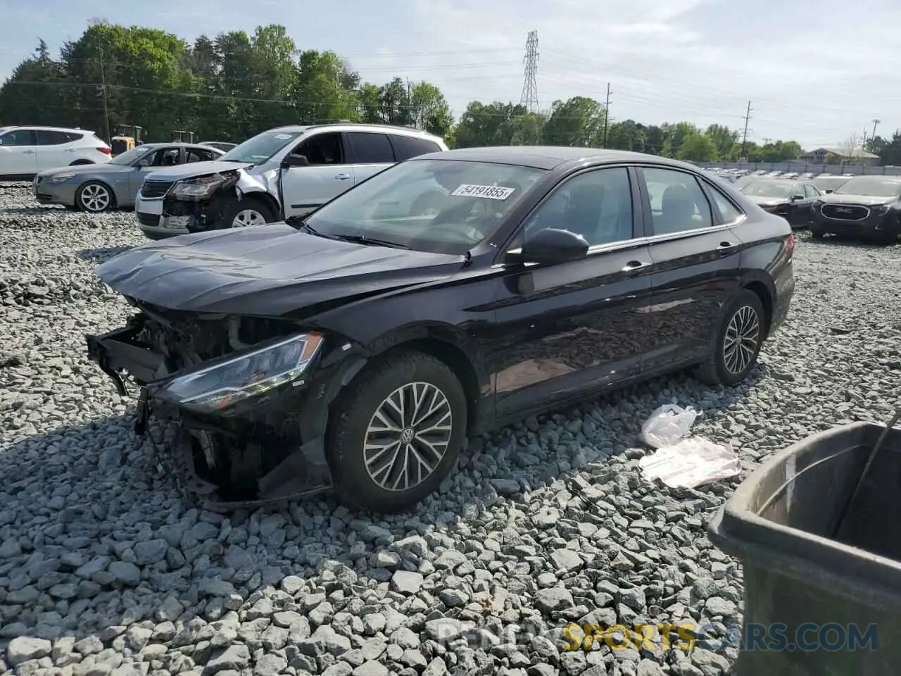 1 Photograph of a damaged car 3VWCB7BU7KM224072 VOLKSWAGEN JETTA 2019
