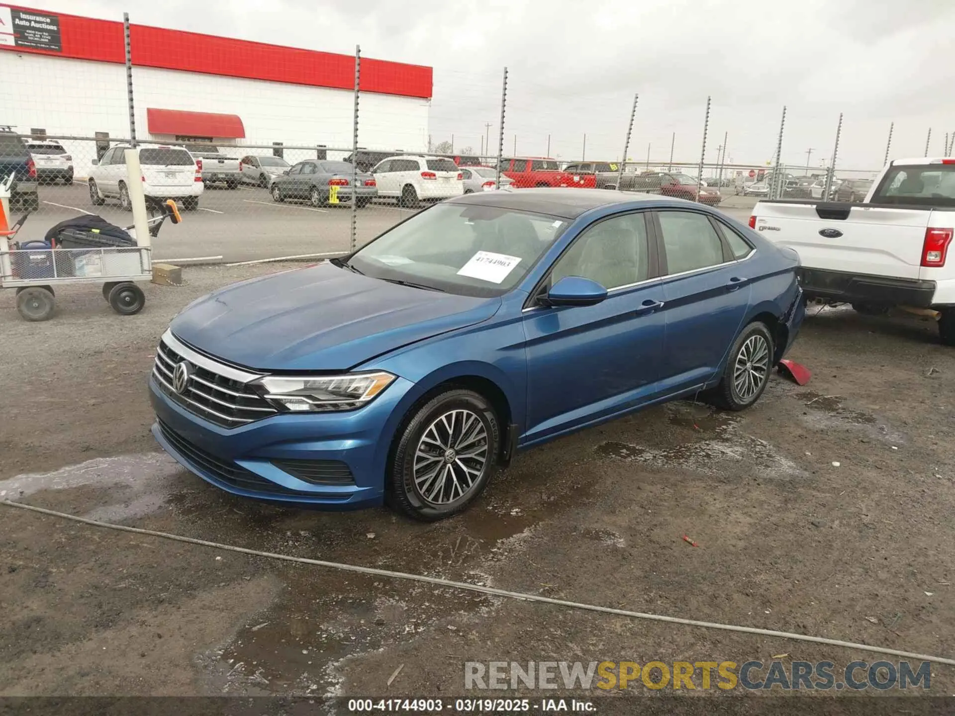 2 Photograph of a damaged car 3VWCB7BU7KM244533 VOLKSWAGEN JETTA 2019