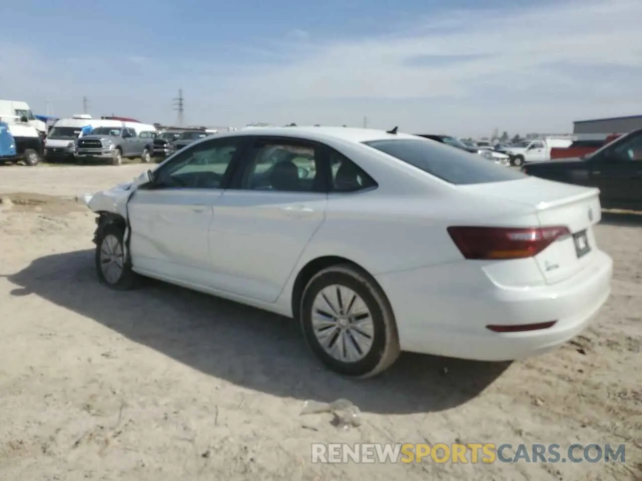2 Photograph of a damaged car 3VWCB7BU8KM130010 VOLKSWAGEN JETTA 2019