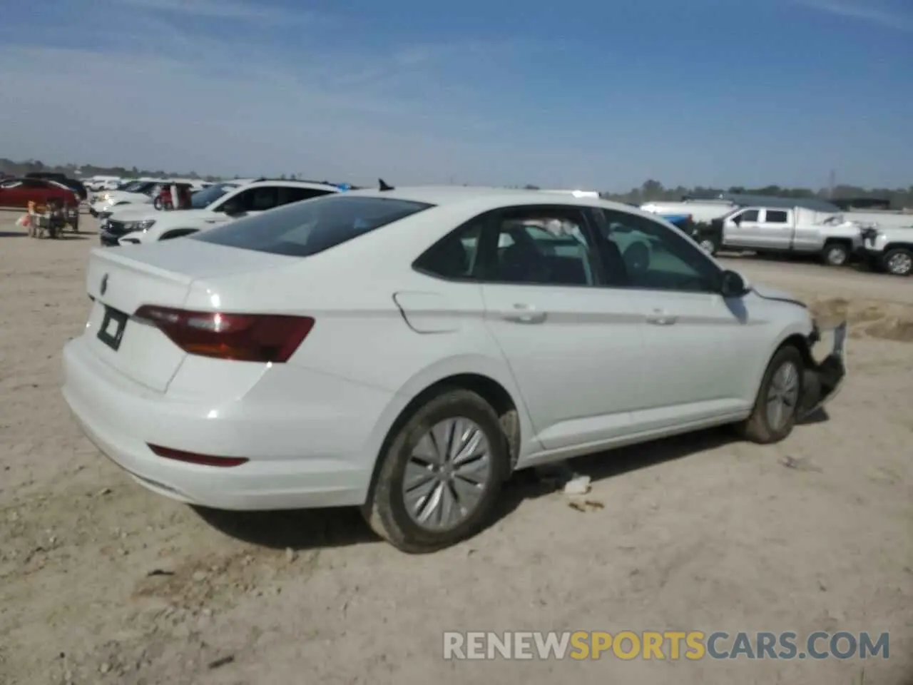3 Photograph of a damaged car 3VWCB7BU8KM130010 VOLKSWAGEN JETTA 2019