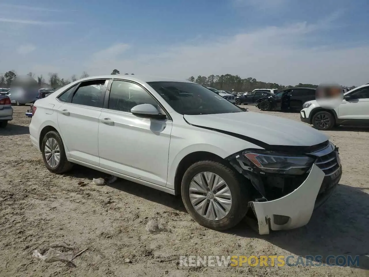 4 Photograph of a damaged car 3VWCB7BU8KM130010 VOLKSWAGEN JETTA 2019