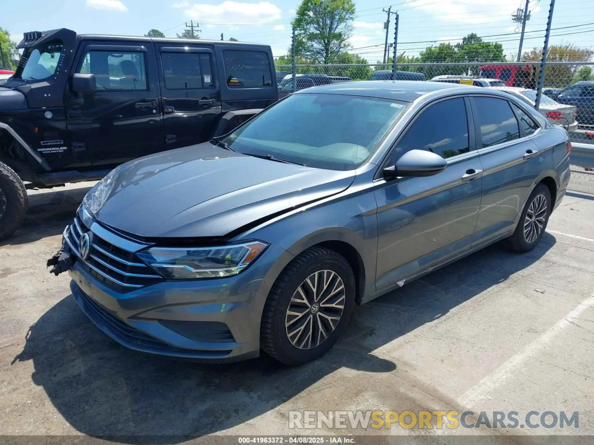 2 Photograph of a damaged car 3VWCB7BU8KM176906 VOLKSWAGEN JETTA 2019