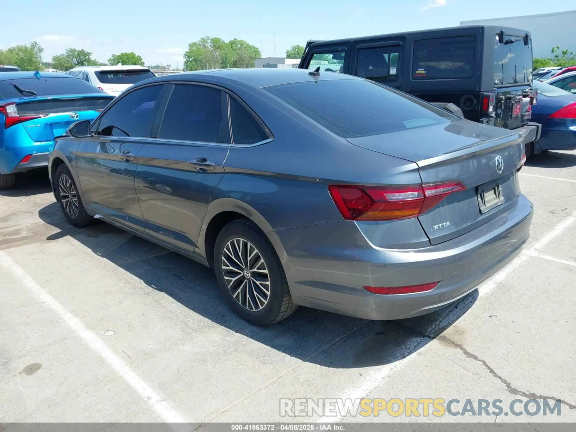 3 Photograph of a damaged car 3VWCB7BU8KM176906 VOLKSWAGEN JETTA 2019