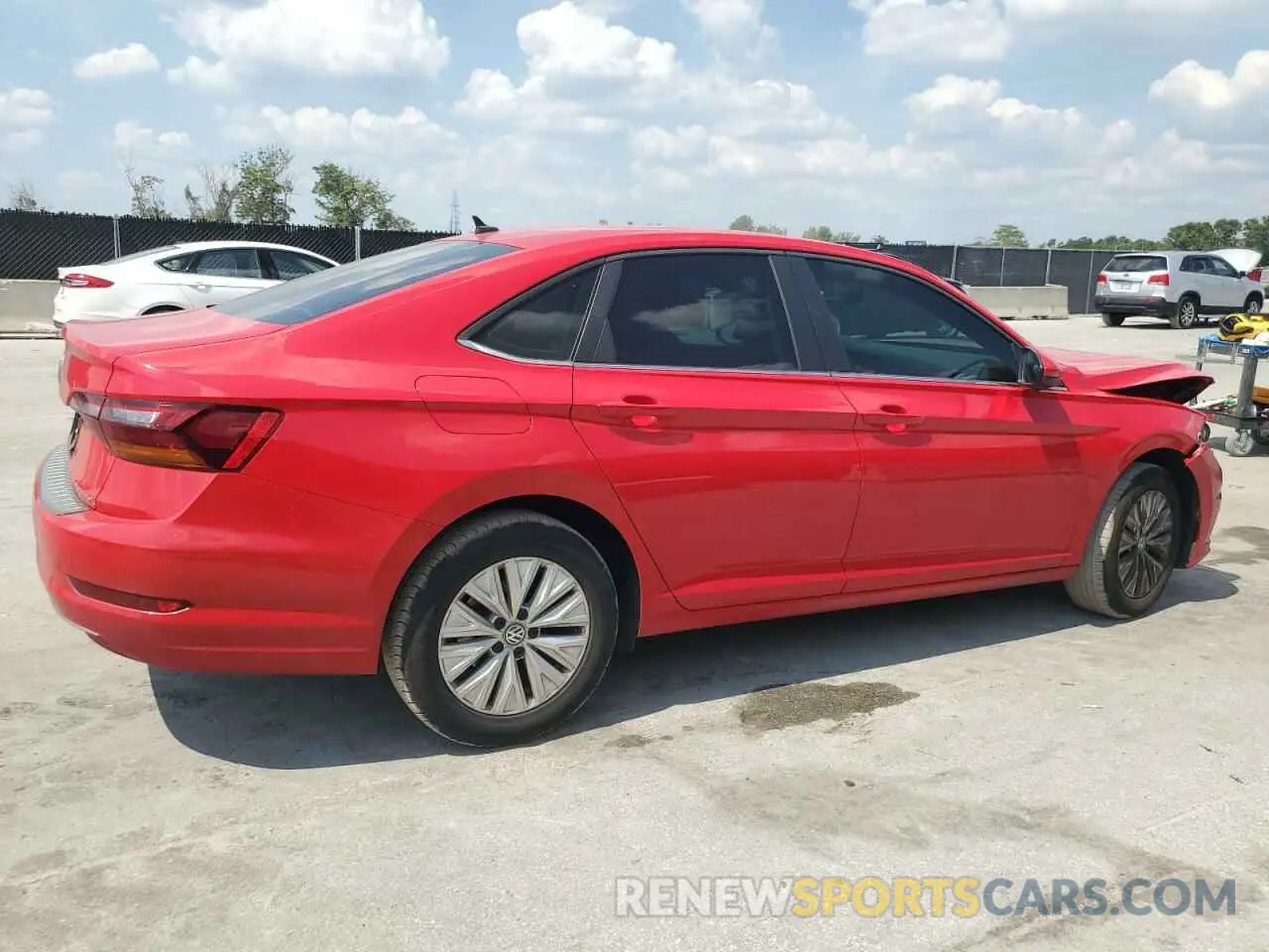 3 Photograph of a damaged car 3VWCB7BU8KM204283 VOLKSWAGEN JETTA 2019