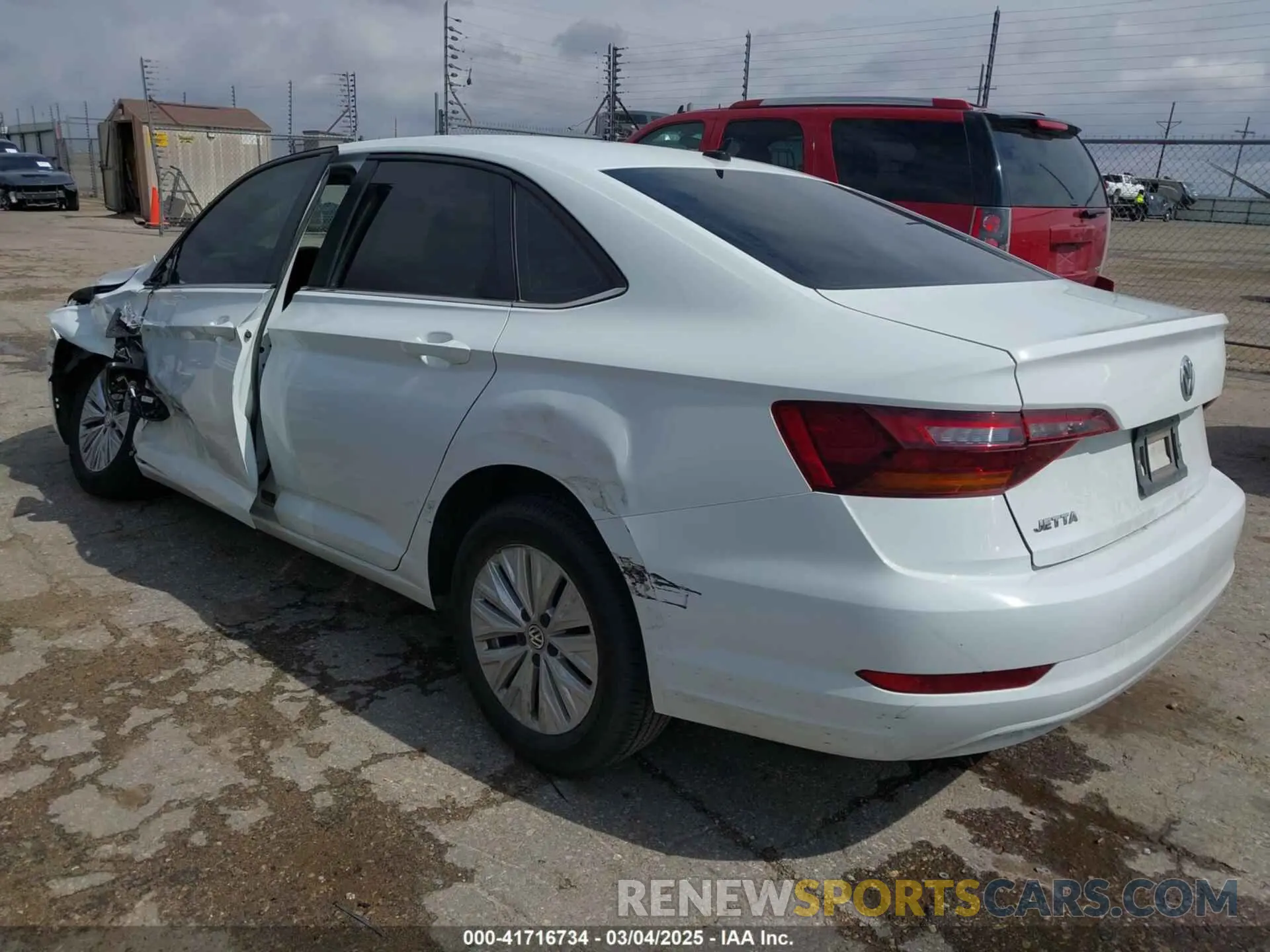3 Photograph of a damaged car 3VWCB7BU8KM216238 VOLKSWAGEN JETTA 2019