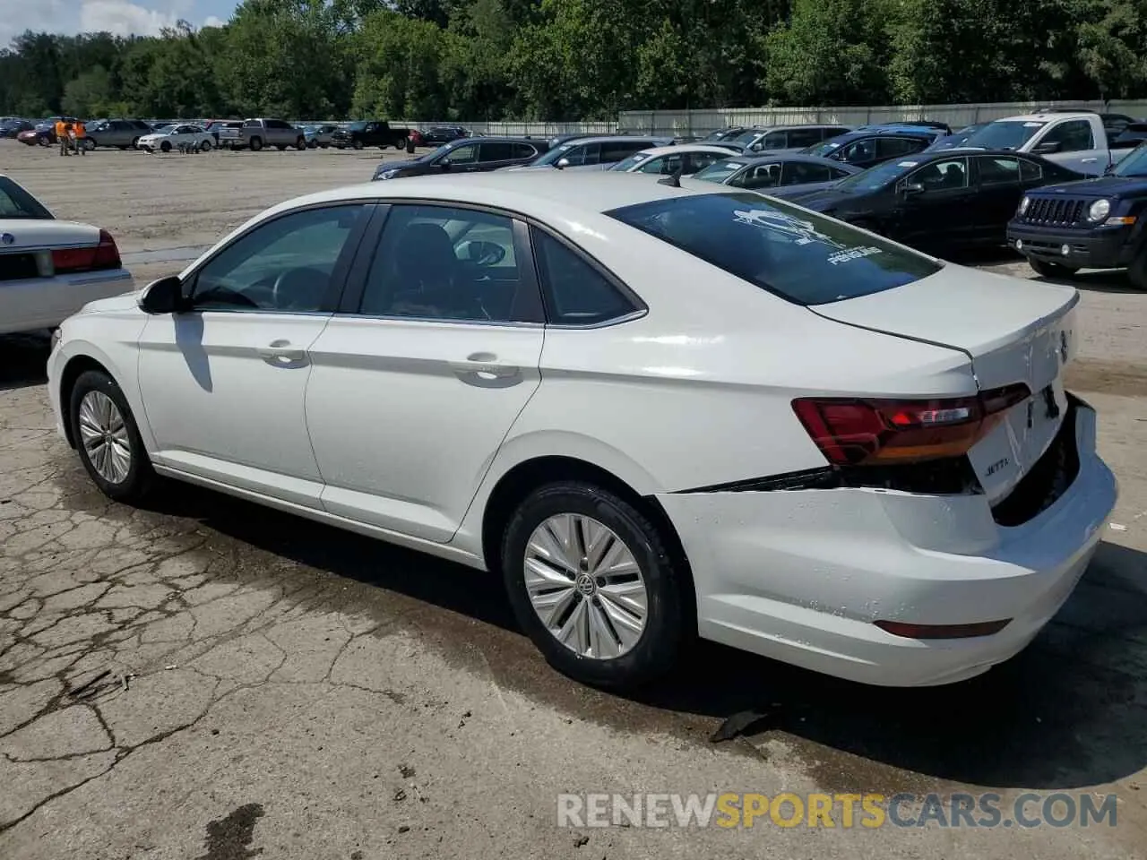 2 Photograph of a damaged car 3VWCB7BU9KM130050 VOLKSWAGEN JETTA 2019