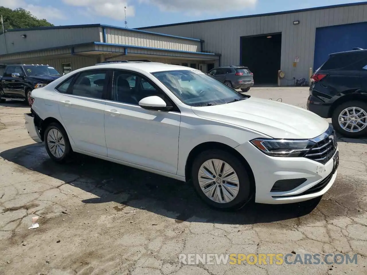 4 Photograph of a damaged car 3VWCB7BU9KM130050 VOLKSWAGEN JETTA 2019