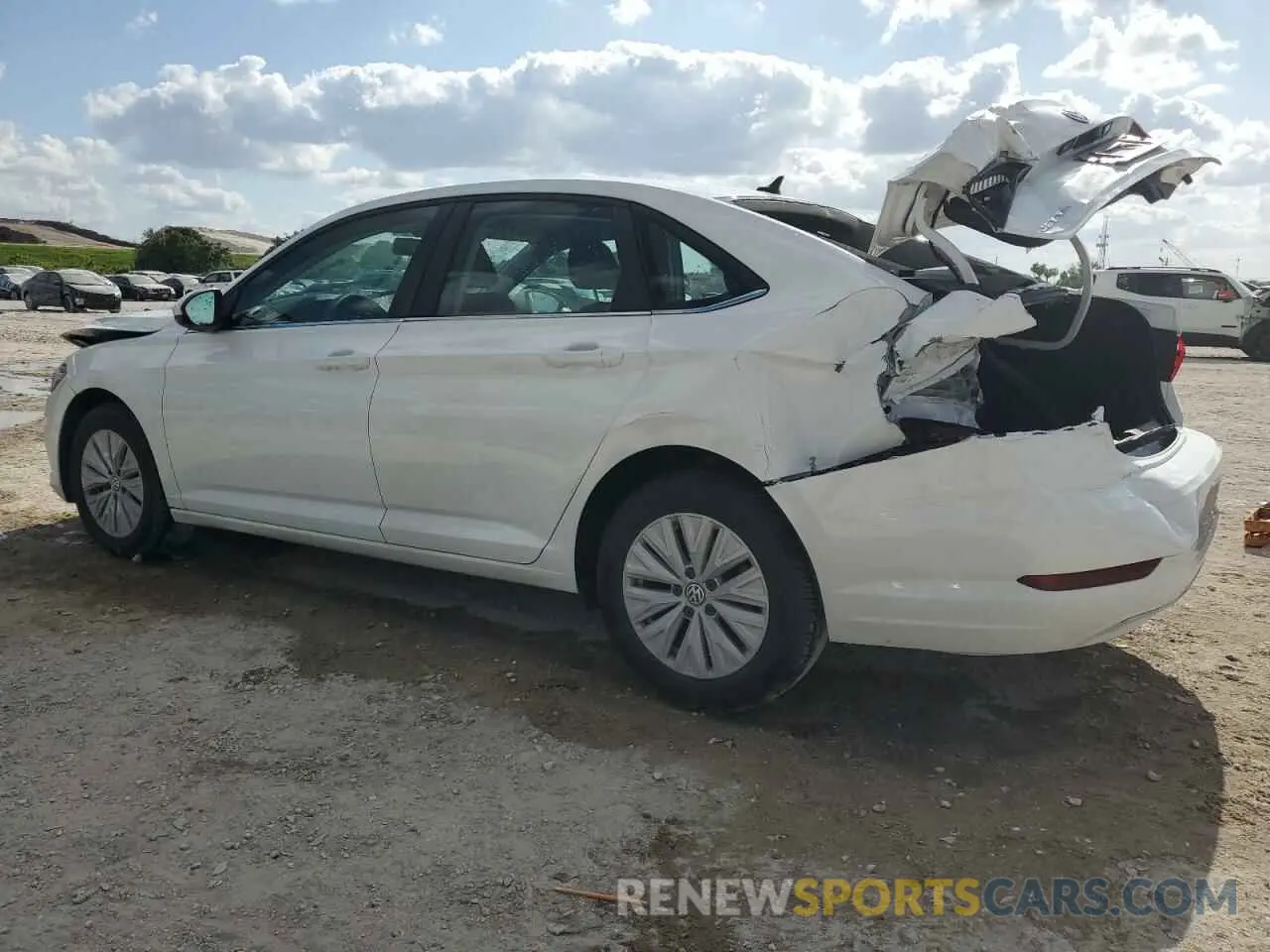 2 Photograph of a damaged car 3VWCB7BU9KM137368 VOLKSWAGEN JETTA 2019