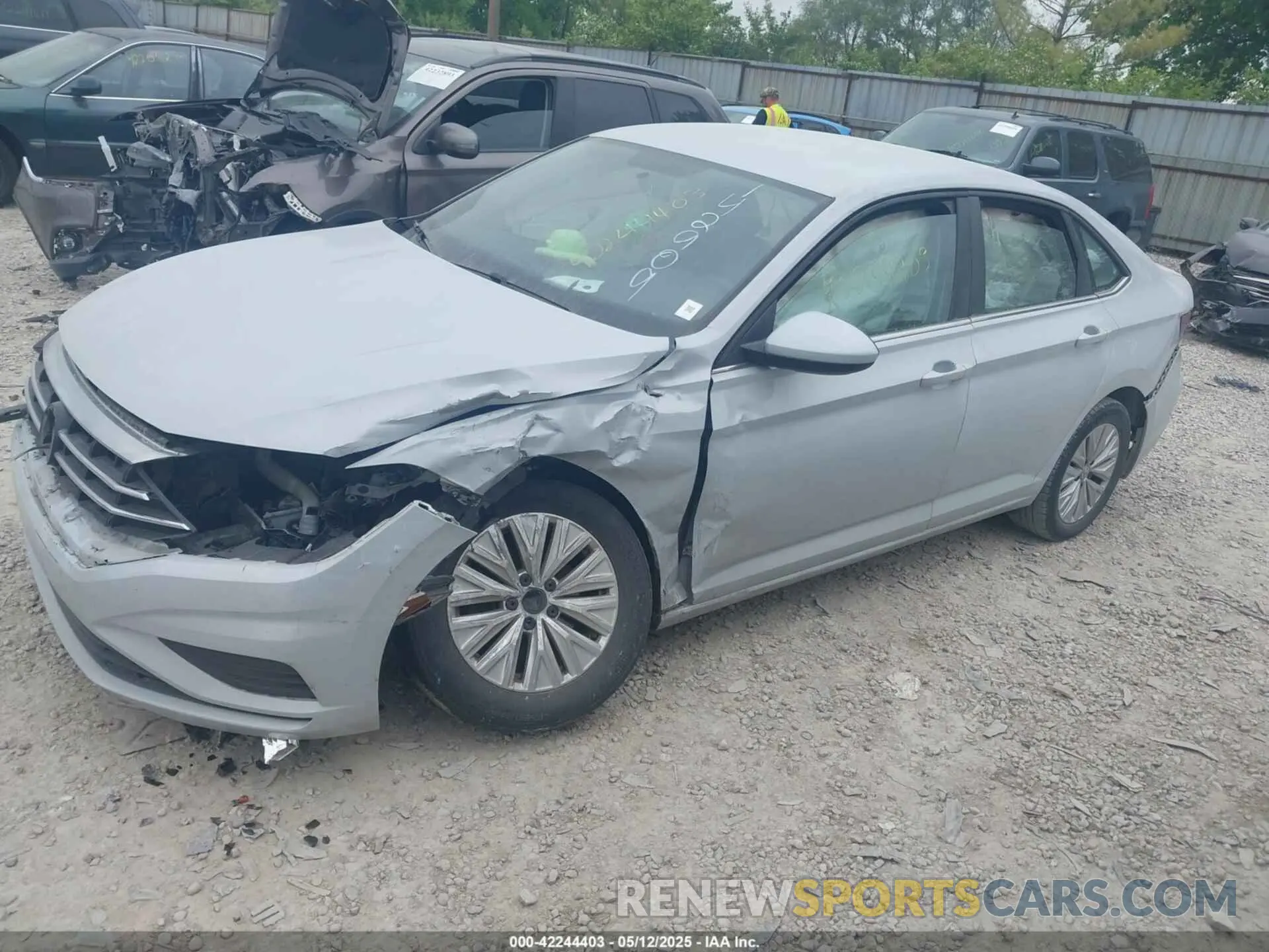 2 Photograph of a damaged car 3VWCB7BU9KM142909 VOLKSWAGEN JETTA 2019