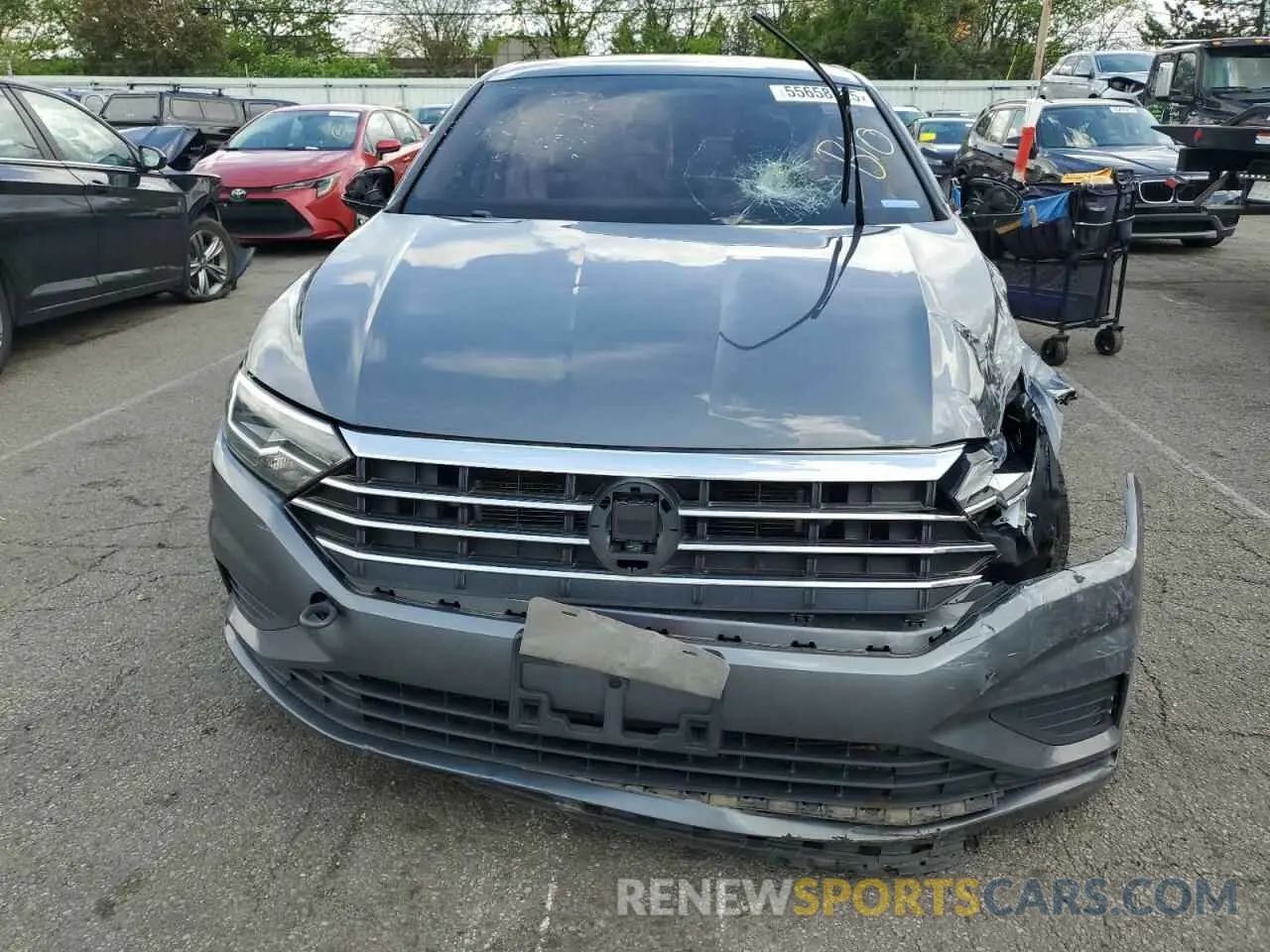 5 Photograph of a damaged car 3VWCB7BU9KM176610 VOLKSWAGEN JETTA 2019