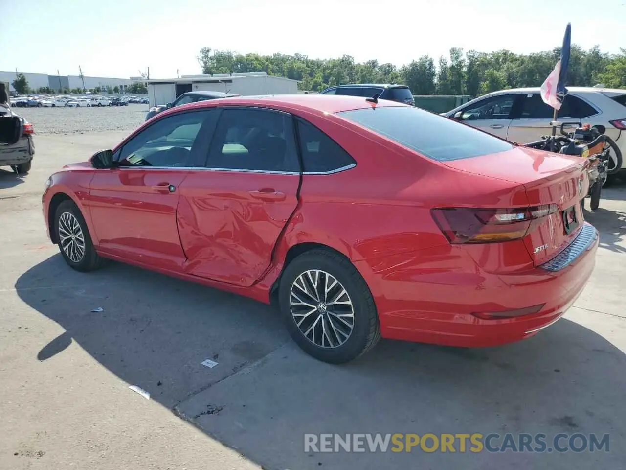 2 Photograph of a damaged car 3VWCB7BU9KM212442 VOLKSWAGEN JETTA 2019