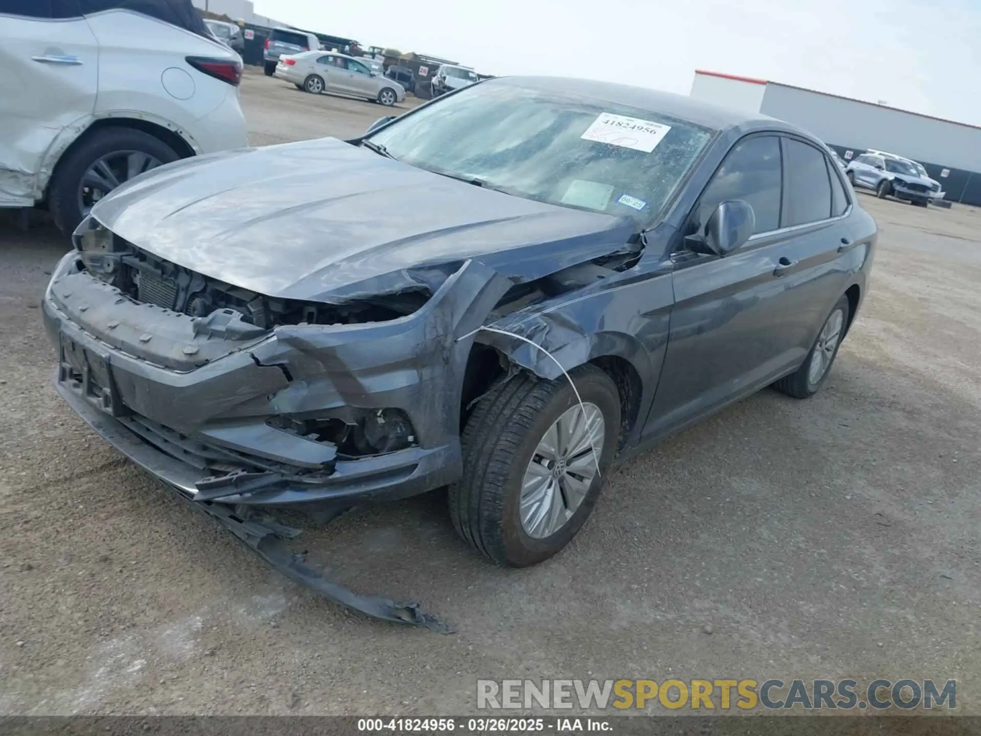2 Photograph of a damaged car 3VWCB7BU9KM216300 VOLKSWAGEN JETTA 2019