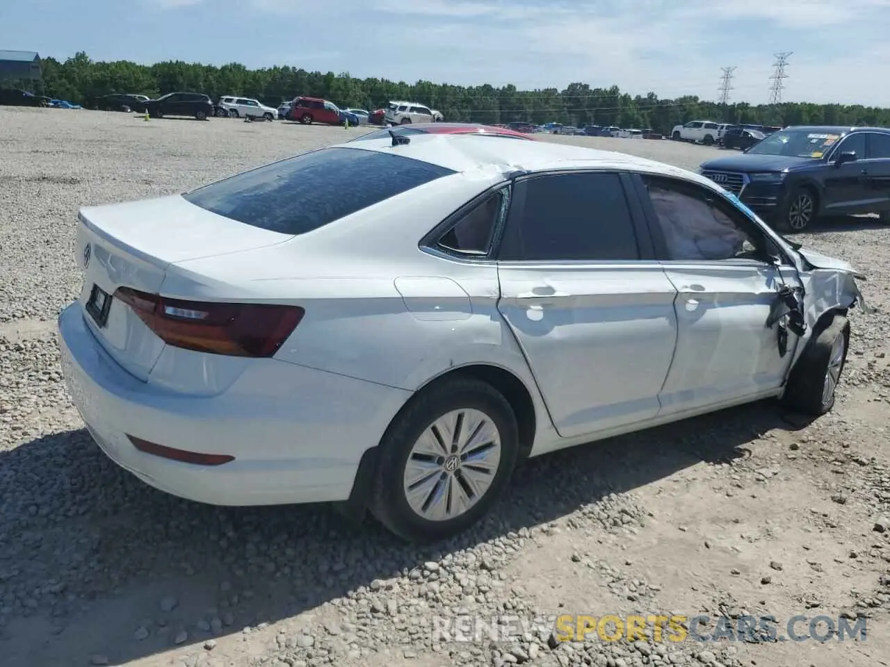 3 Photograph of a damaged car 3VWCB7BU9KM237258 VOLKSWAGEN JETTA 2019