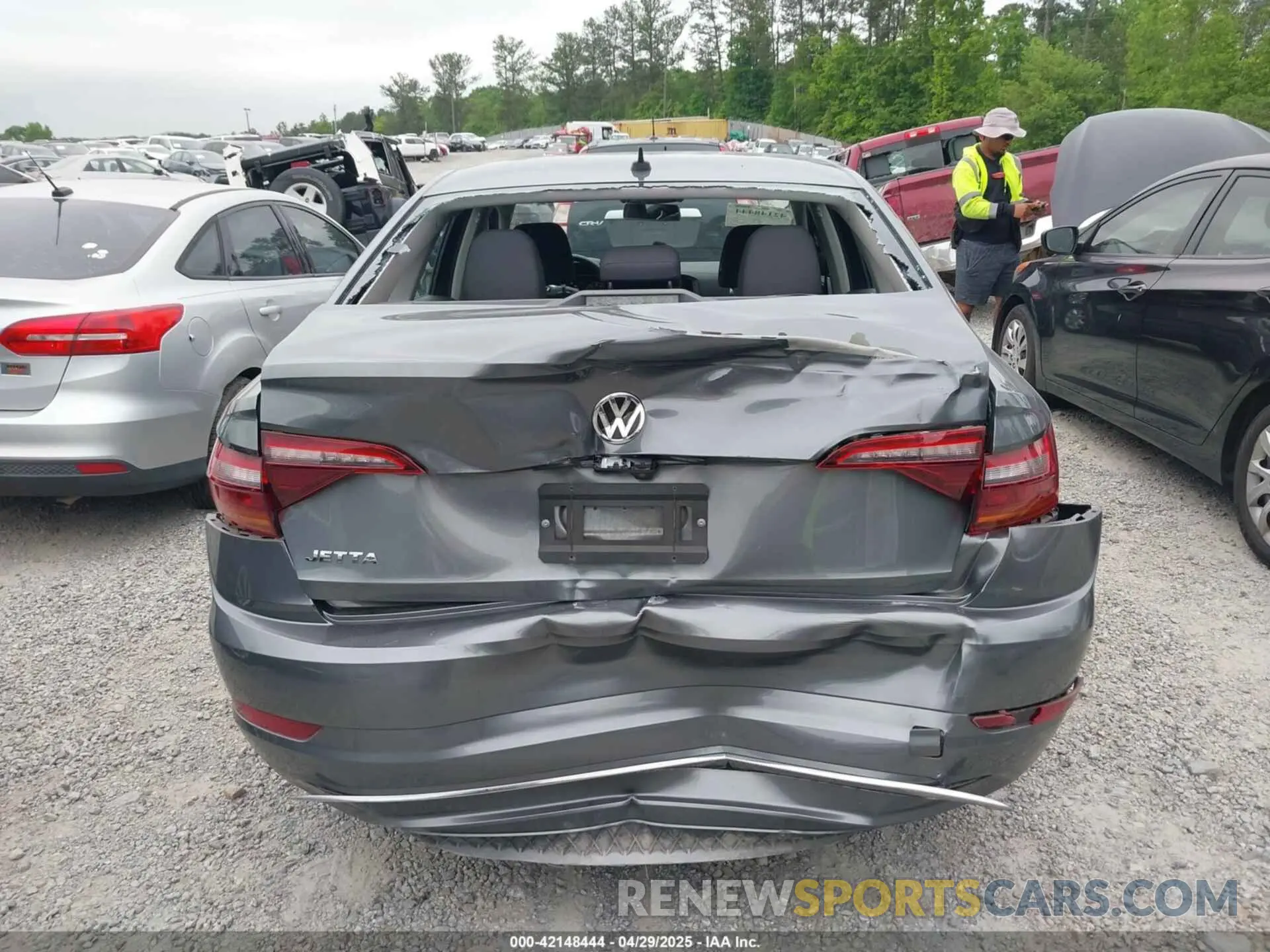 16 Photograph of a damaged car 3VWCB7BU9KM268302 VOLKSWAGEN JETTA 2019