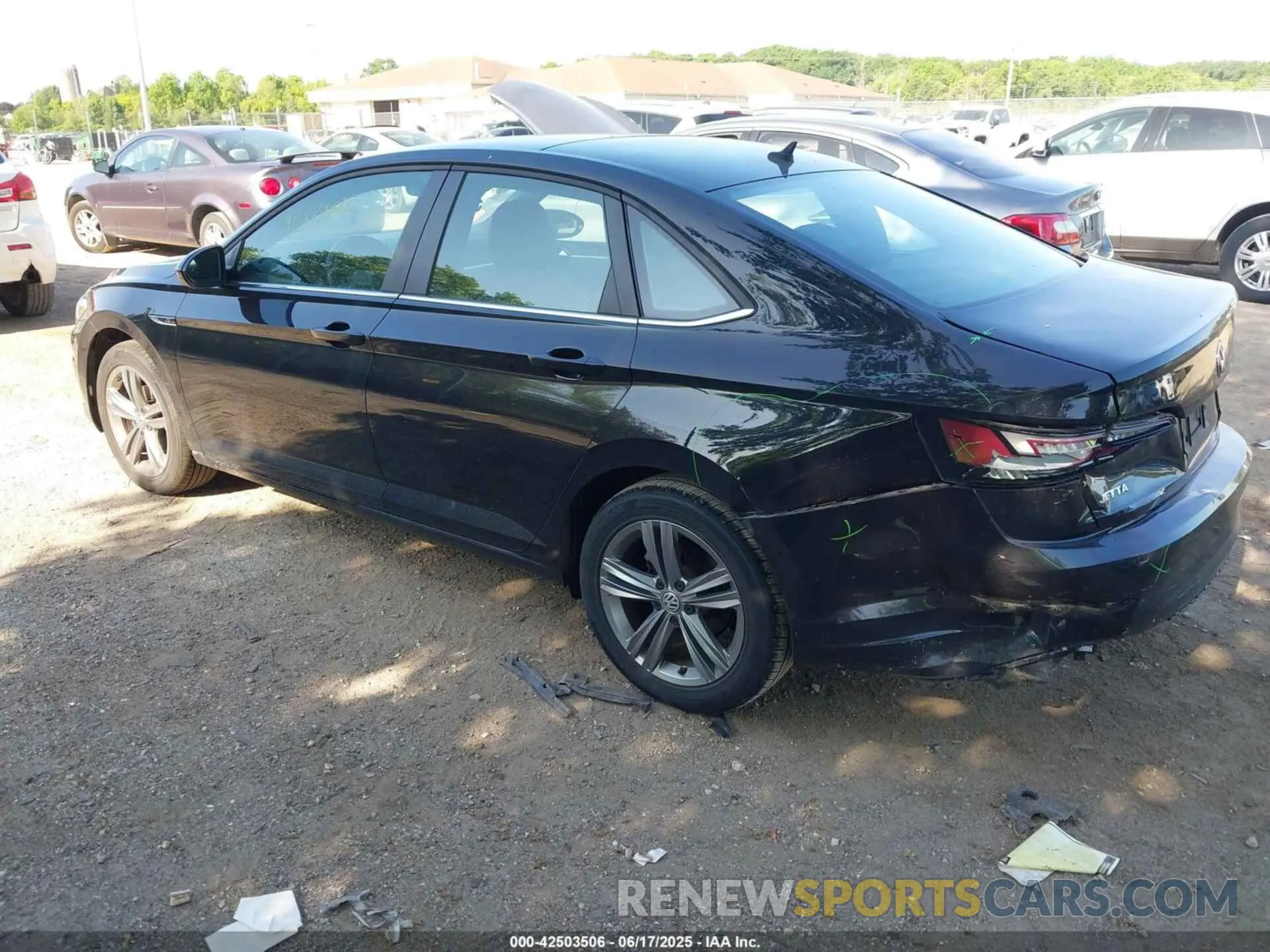 3 Photograph of a damaged car 3VWCB7BU9KM272513 VOLKSWAGEN JETTA 2019