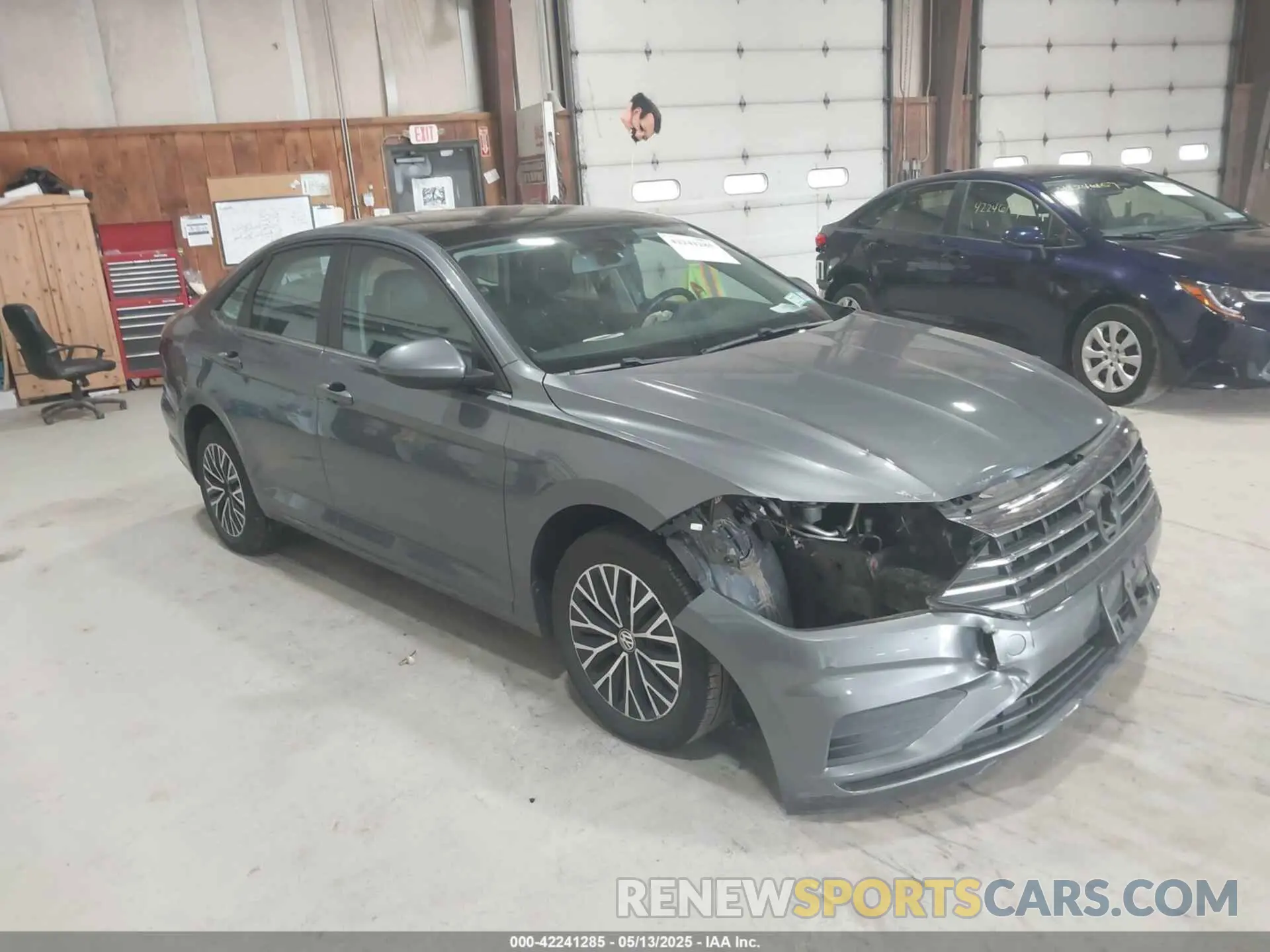 1 Photograph of a damaged car 3VWCB7BUXKM133894 VOLKSWAGEN JETTA 2019