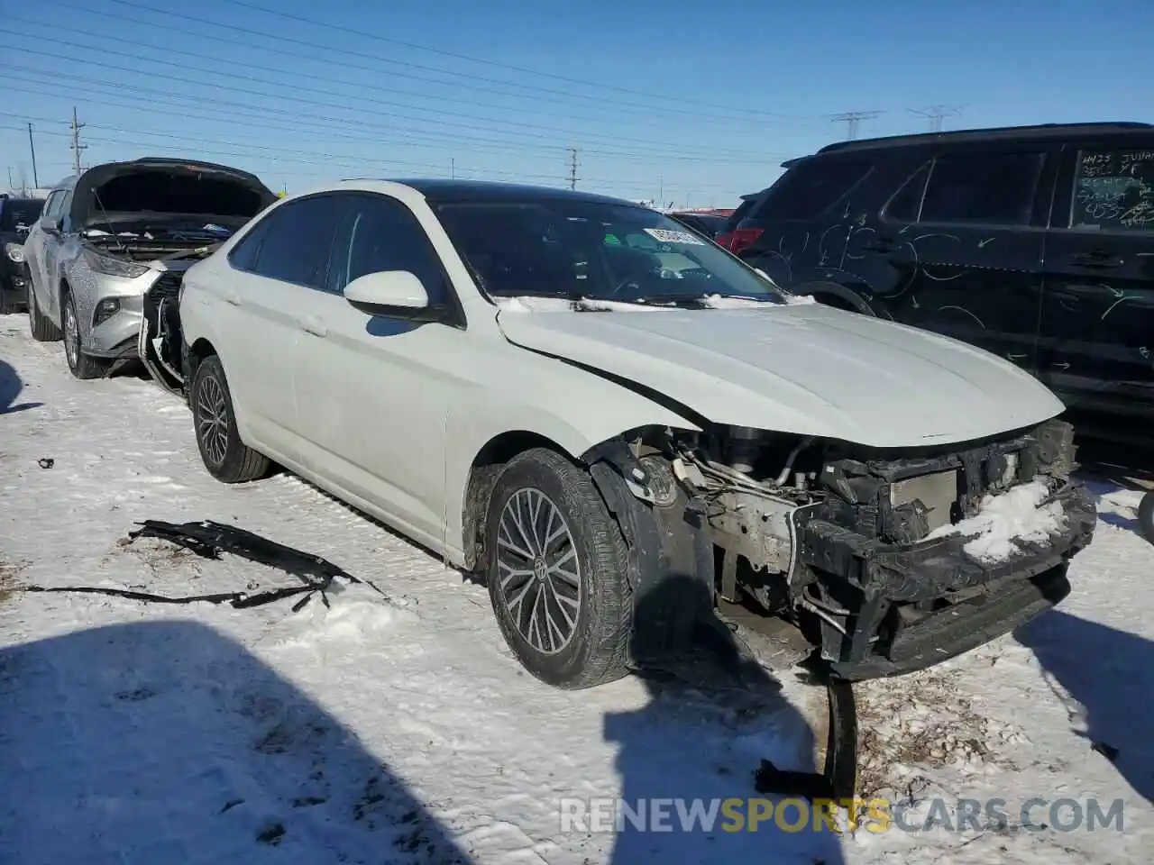 4 Photograph of a damaged car 3VWCB7BUXKM155975 VOLKSWAGEN JETTA 2019