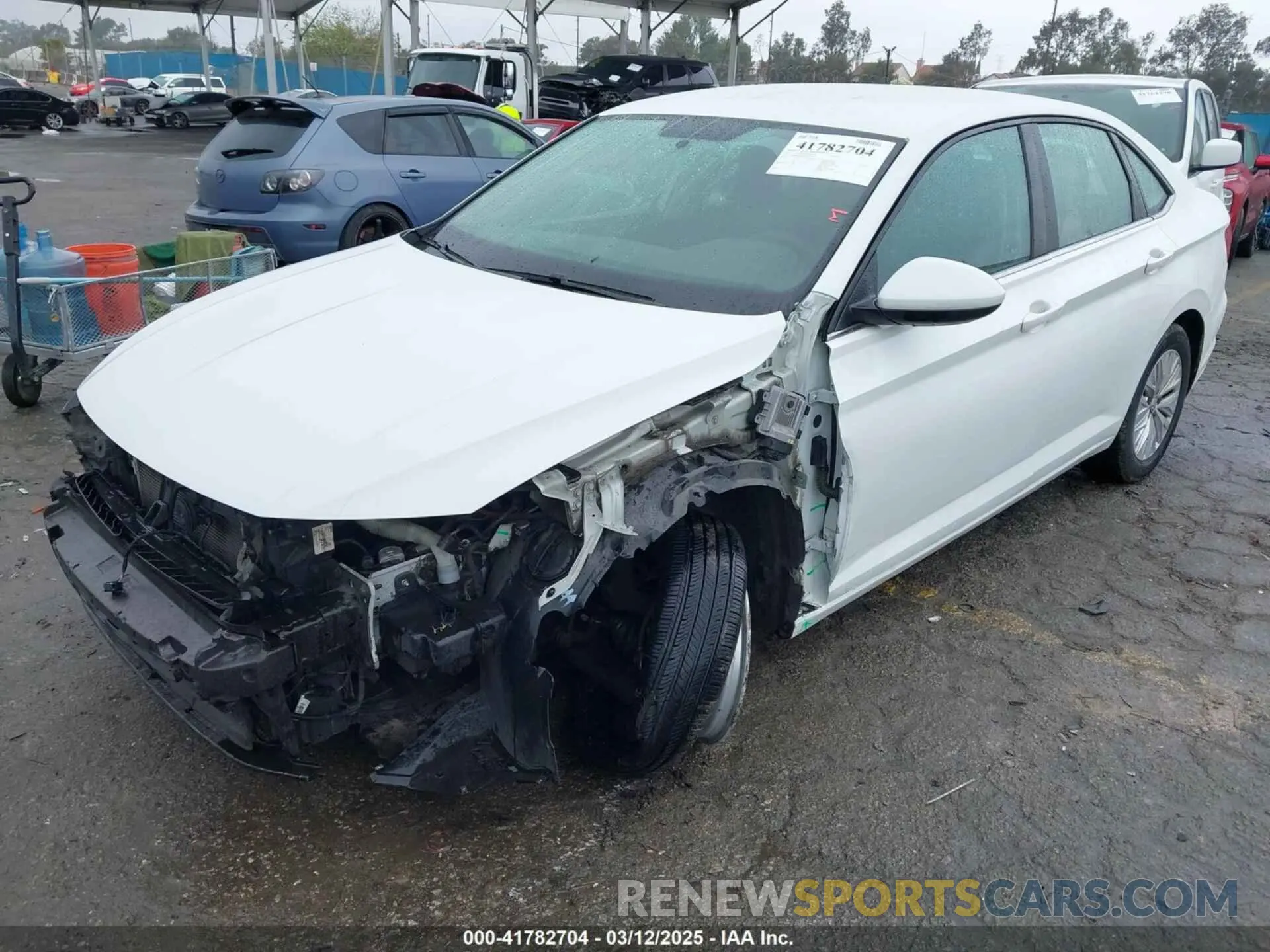 2 Photograph of a damaged car 3VWCB7BUXKM167737 VOLKSWAGEN JETTA 2019