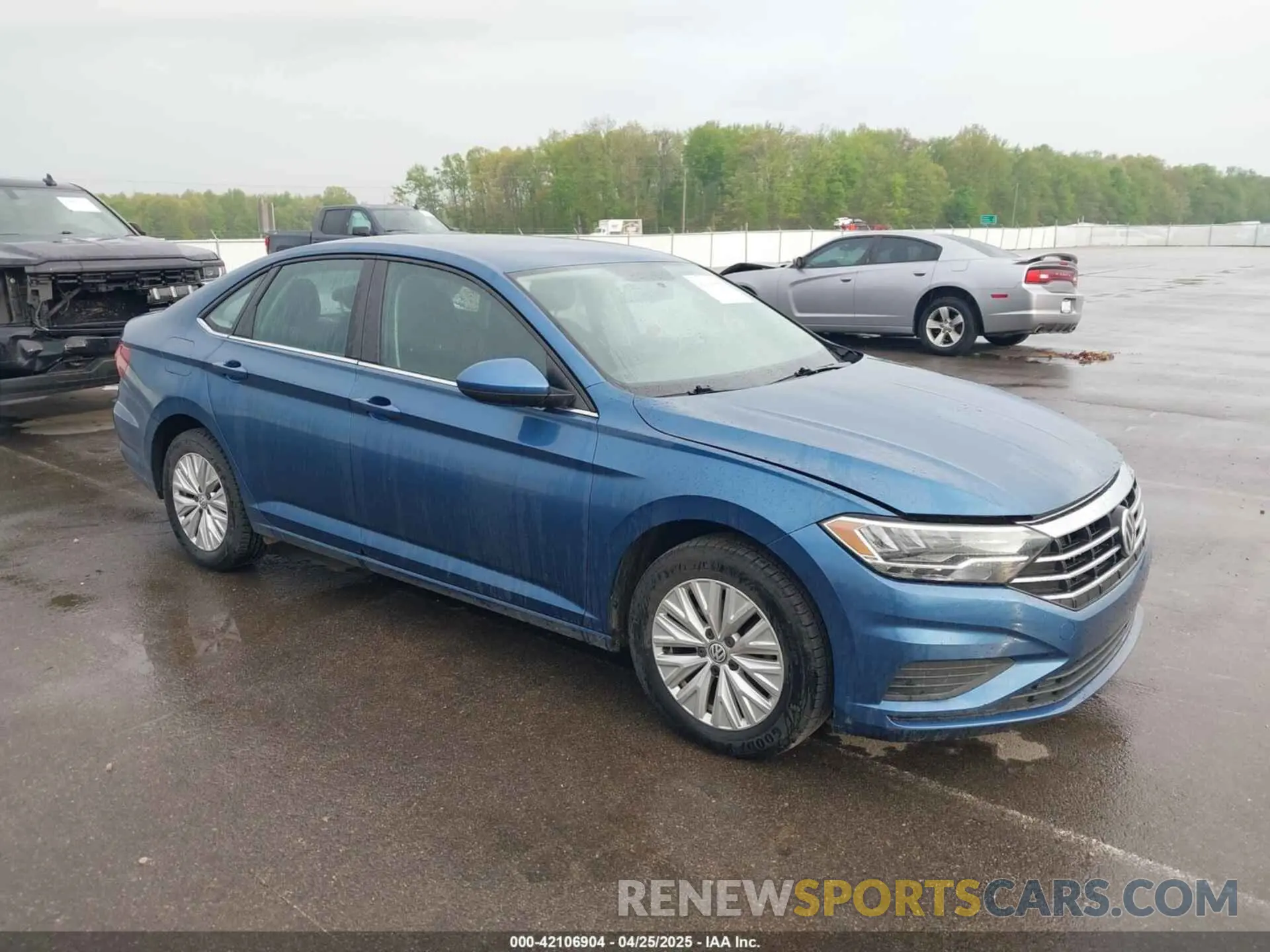 1 Photograph of a damaged car 3VWCB7BUXKM180195 VOLKSWAGEN JETTA 2019